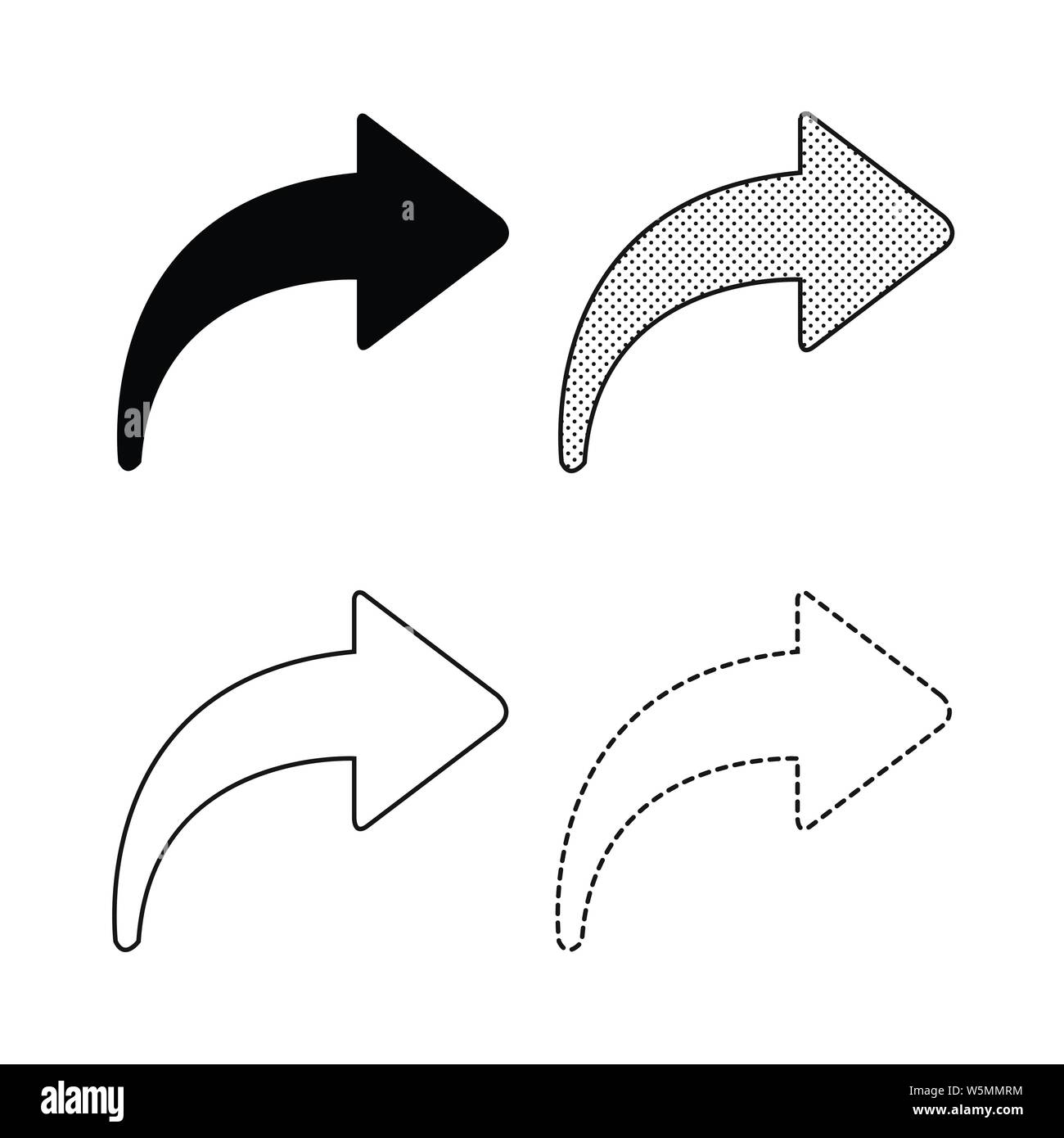 Vector arrow icon illustration Stock Vector Image & Art - Alamy