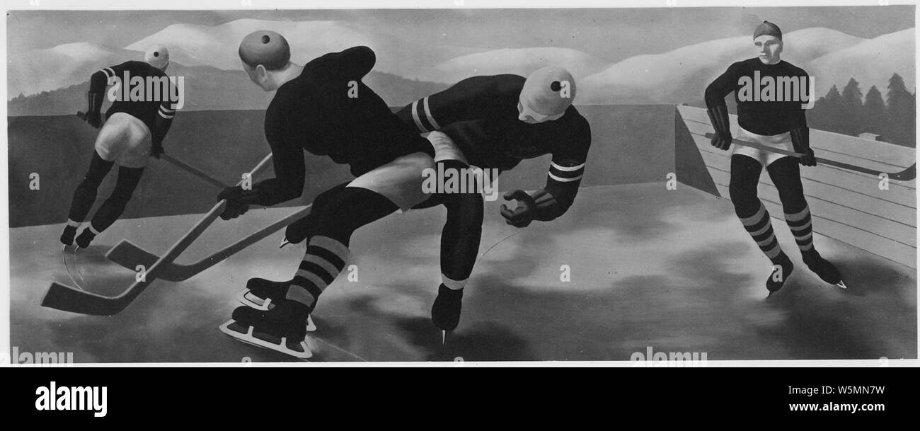 Vintage hockey hi-res stock photography and images - Alamy