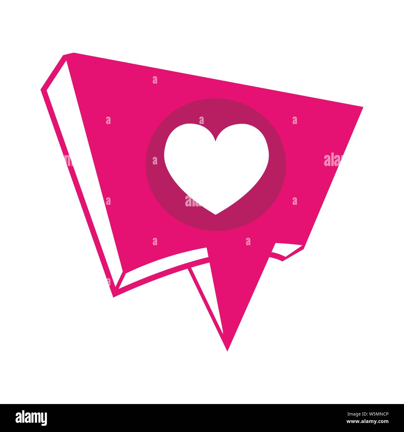 Heart vector icon Stock Vector Image & Art - Alamy