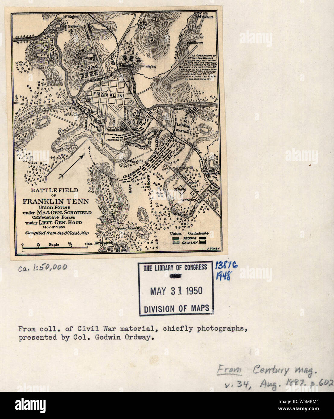 Battlefield restoration map hi-res stock photography and images - Alamy