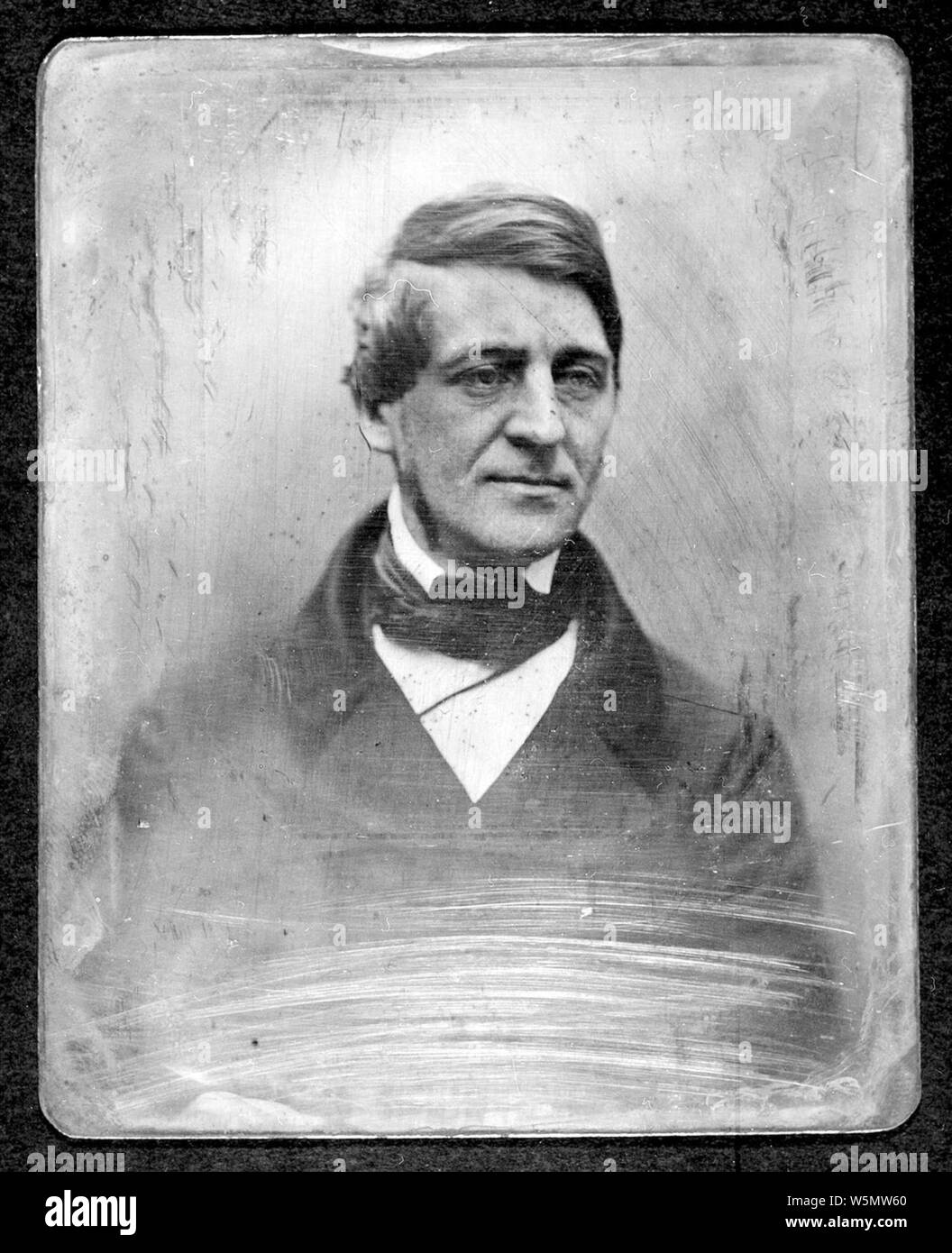 Daguerreotype of Ralph Waldo Emerson Stock Photo - Alamy