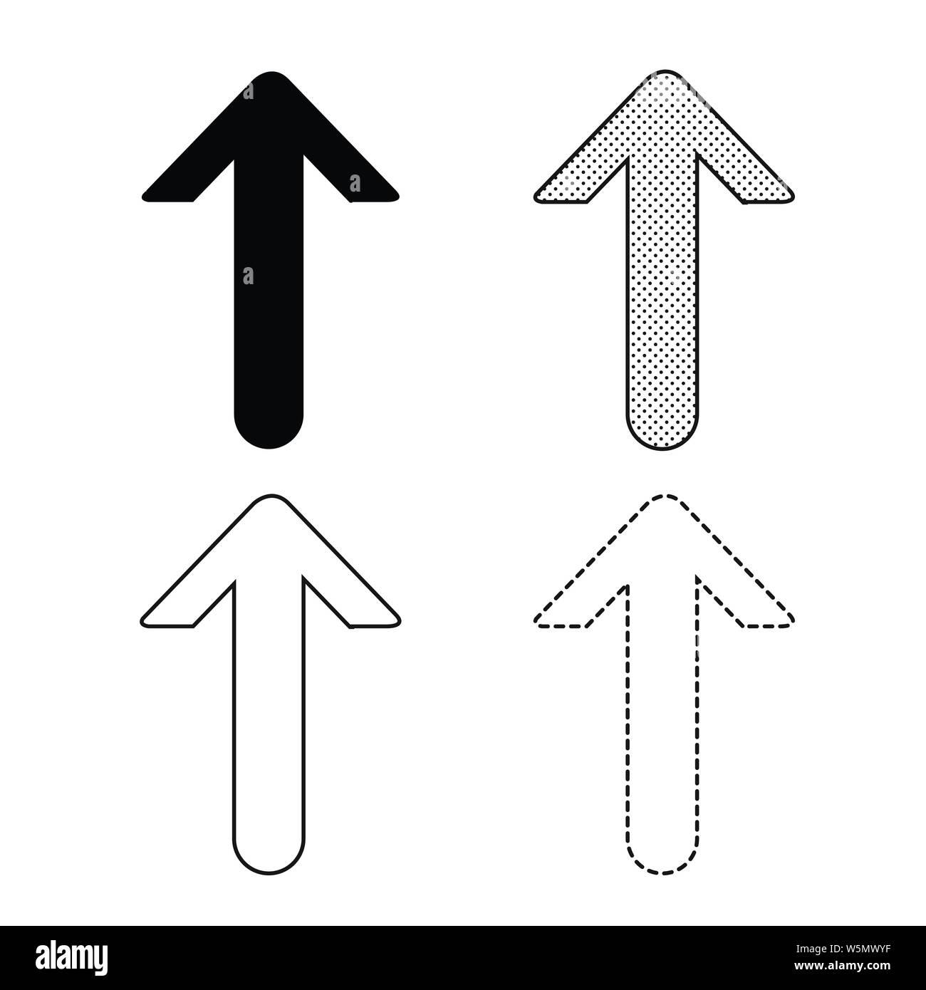 Vector arrow icon illustration Stock Vector Image & Art - Alamy