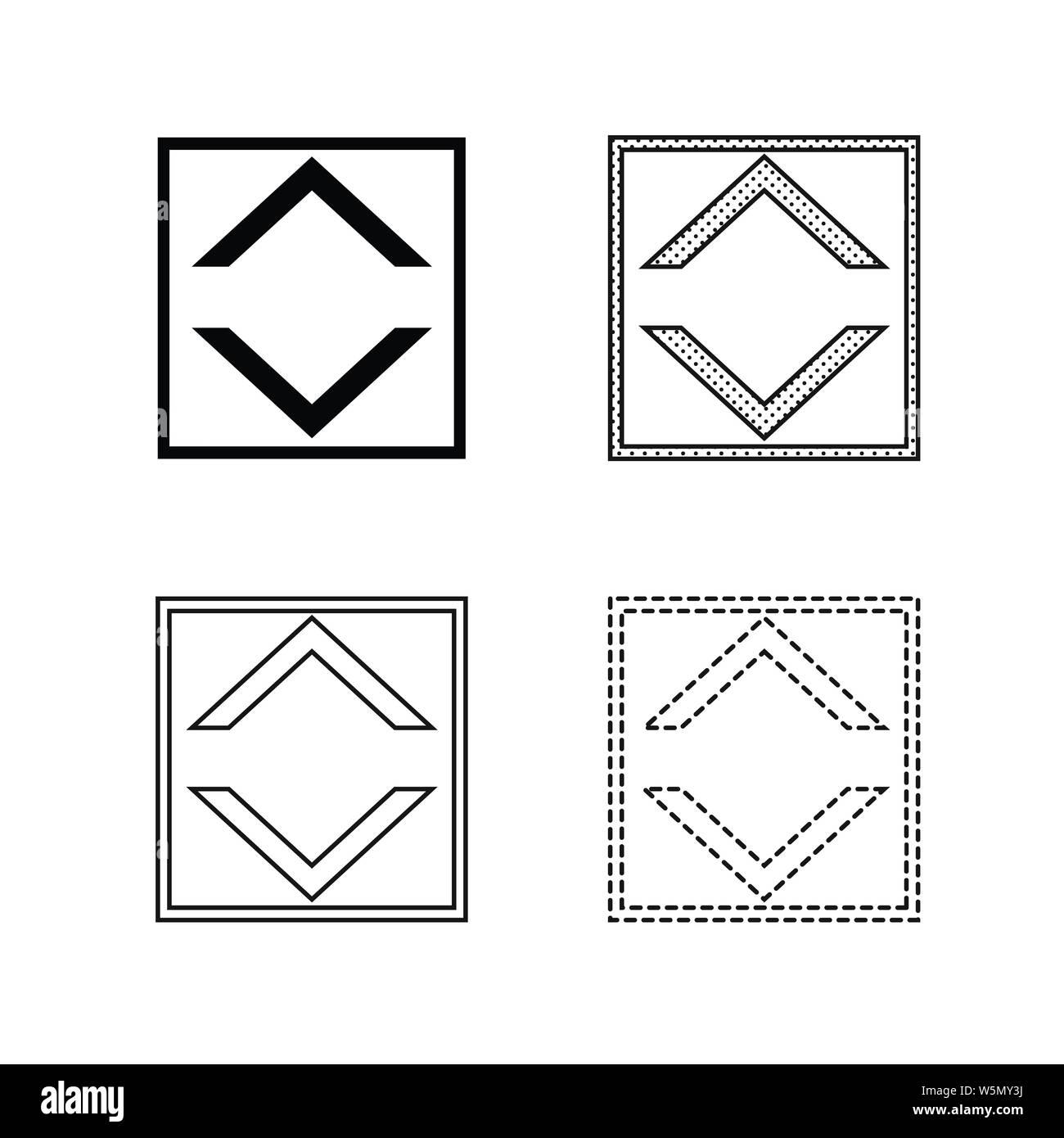Vector arrow icon illustration Stock Vector Image & Art - Alamy