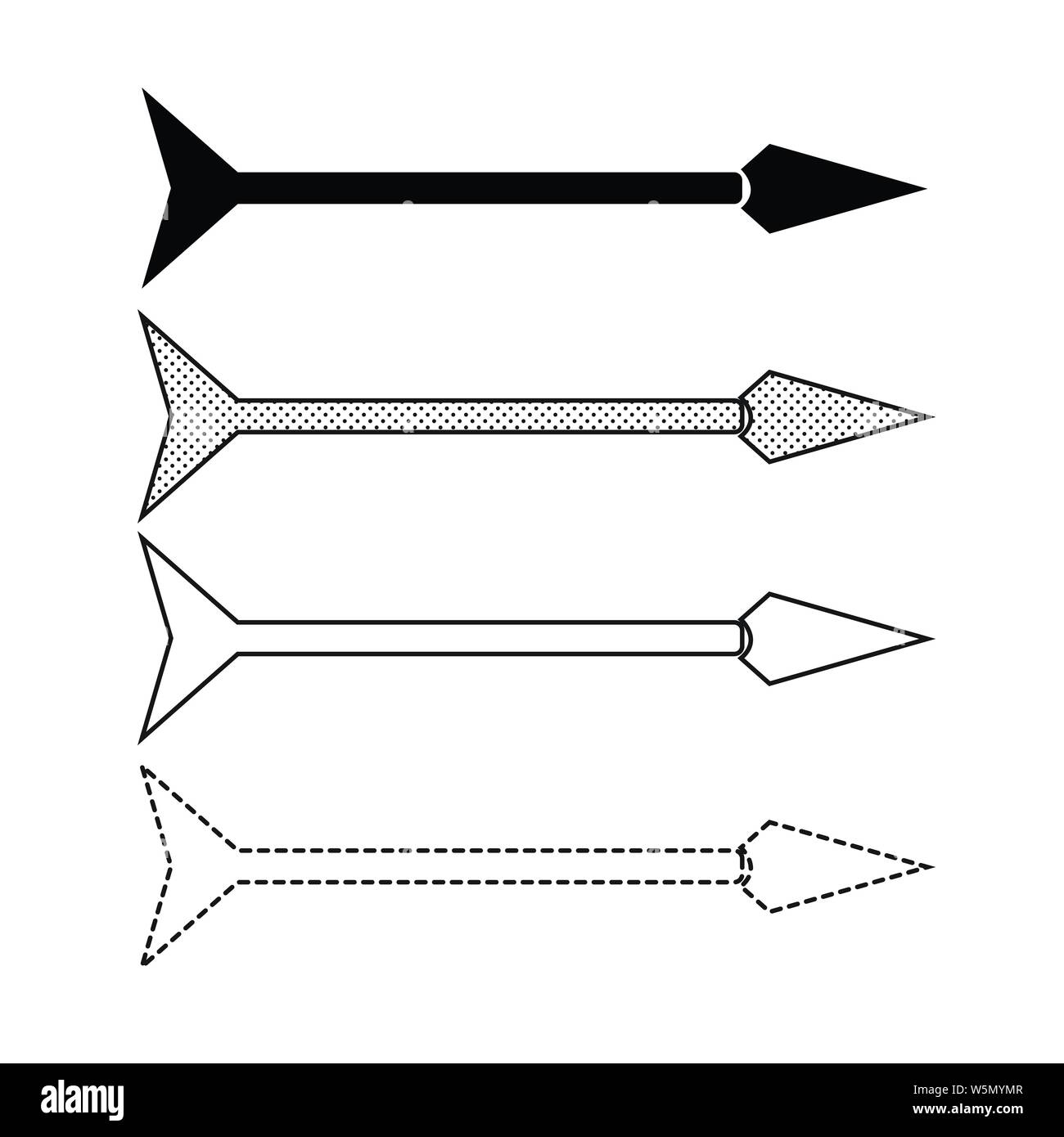 Vector arrow icon illustration Stock Vector Image & Art Alamy