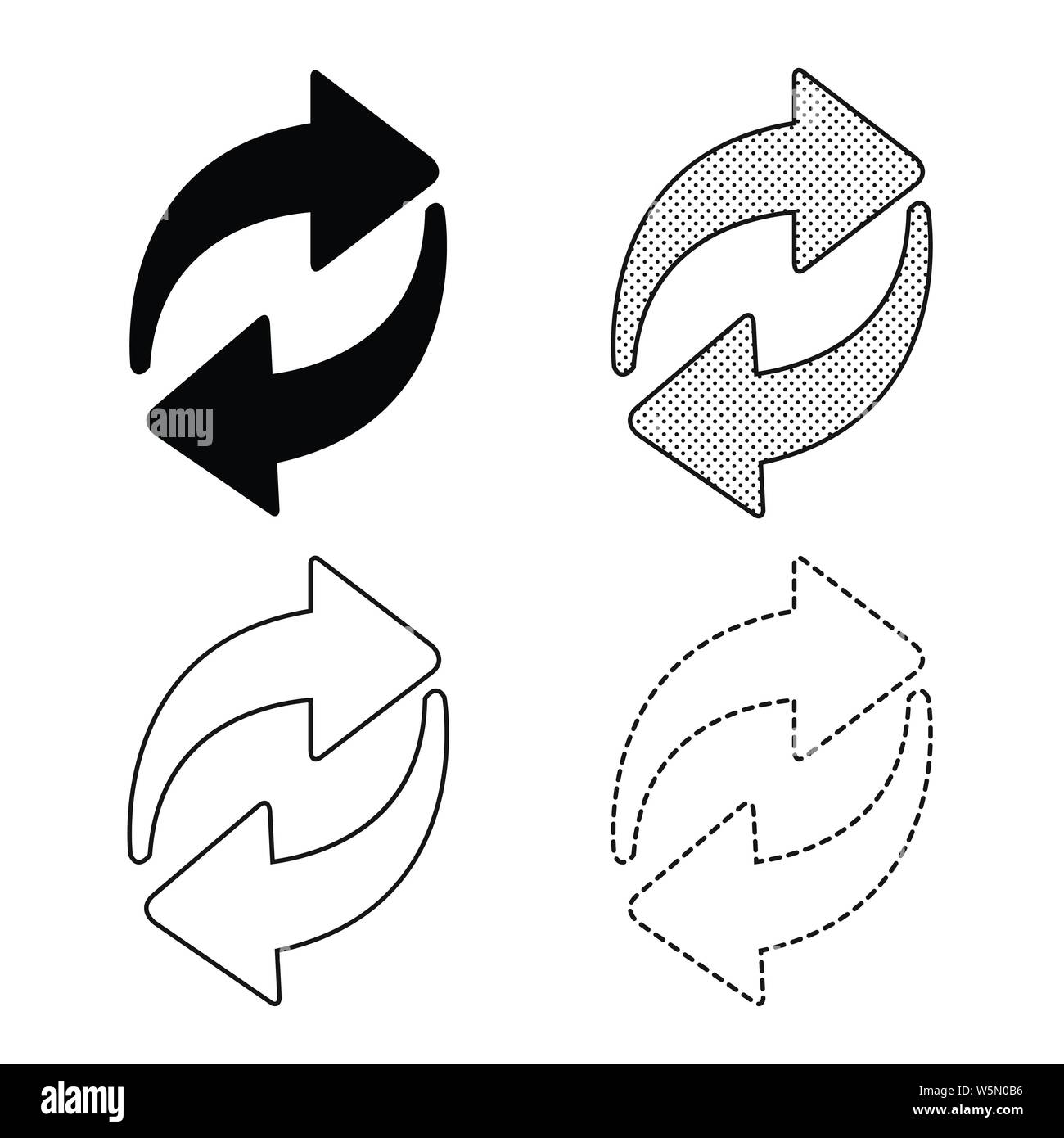 Vector arrow icon illustration Stock Vector Image & Art - Alamy