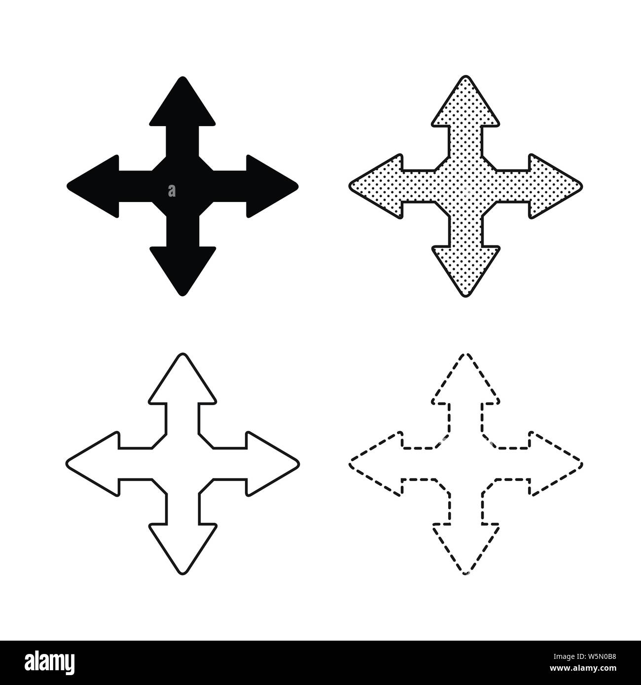 Vector arrow icon illustration Stock Vector Image & Art - Alamy