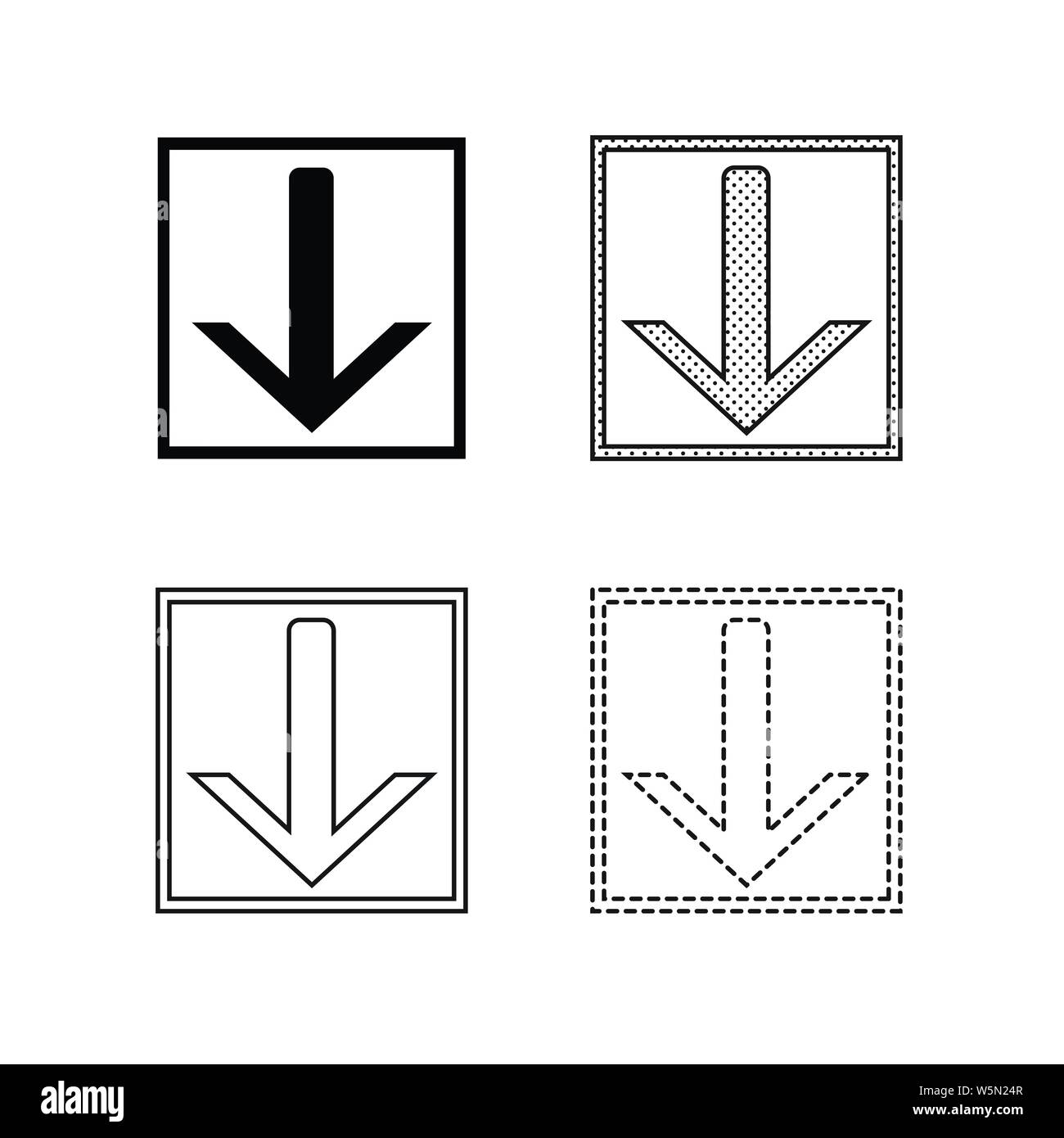 Vector arrow icon illustration Stock Vector Image & Art - Alamy