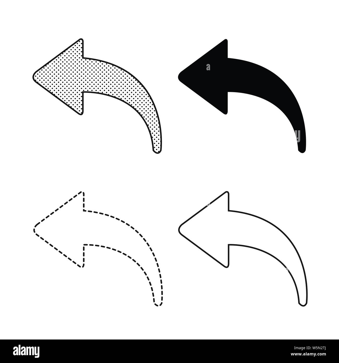 Vector arrow icon illustration Stock Vector Image & Art Alamy