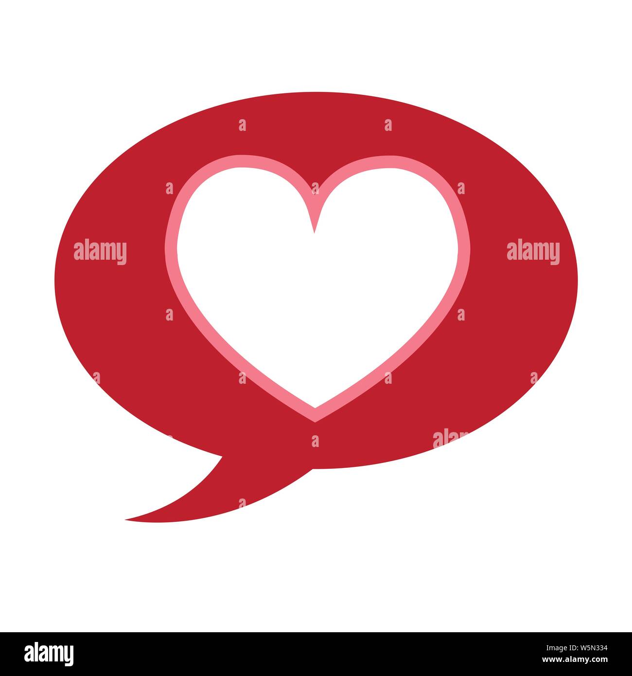 Heart vector icon Stock Vector Image & Art - Alamy