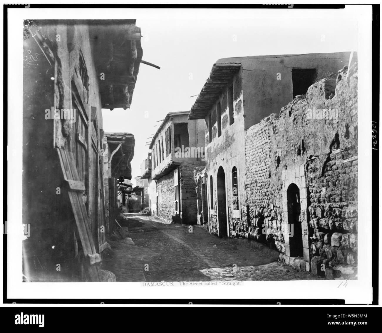 Damascus straight street hires stock photography and images Alamy