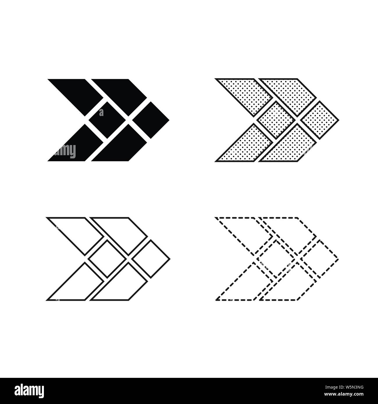 Vector arrow icon illustration Stock Vector Image & Art - Alamy