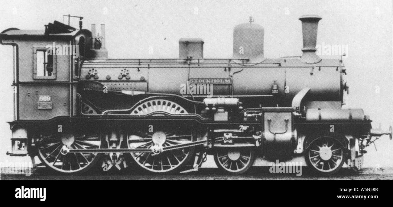 Dampflokomotive Sächsische VIII 2. Stock Photo