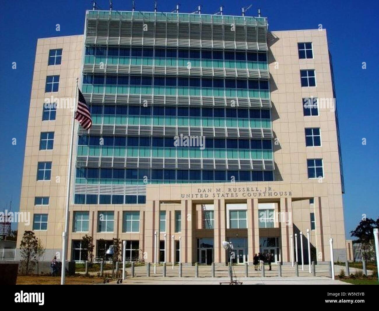Dan M Russell Jr Federal Courthouse Stock Photo Alamy