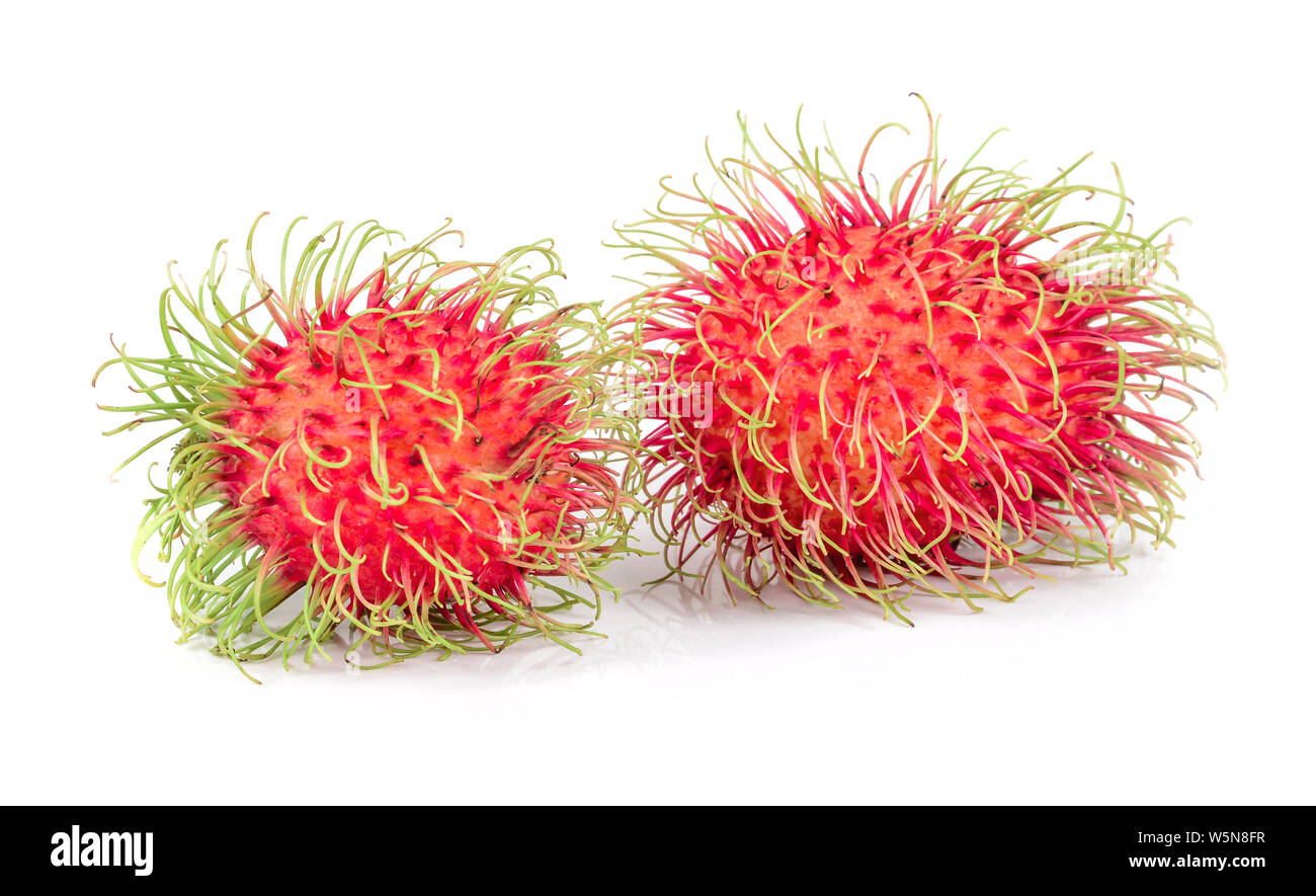 Group of fresh sweet rambutans hi-res stock photography and images - Alamy