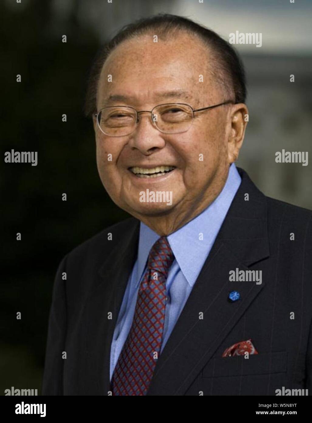 Daniel Inouye official portrait Stock Photo Alamy
