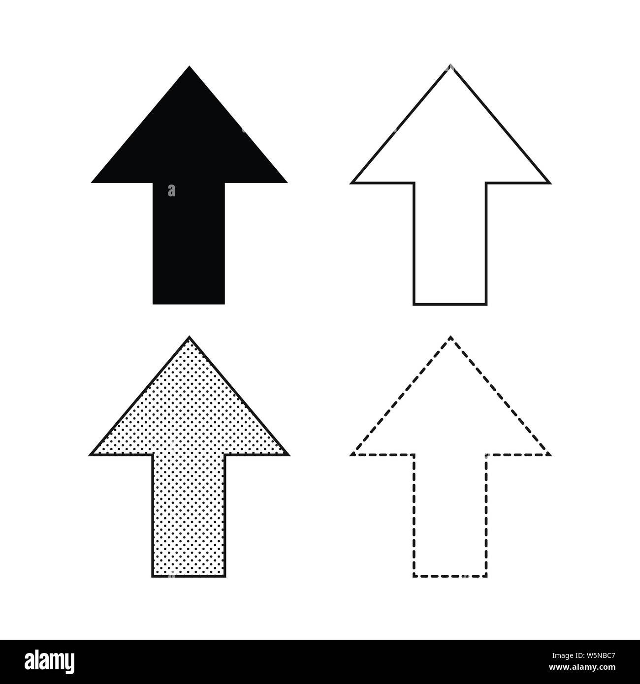 Arrow Icon vector Stock Vector Image & Art - Alamy