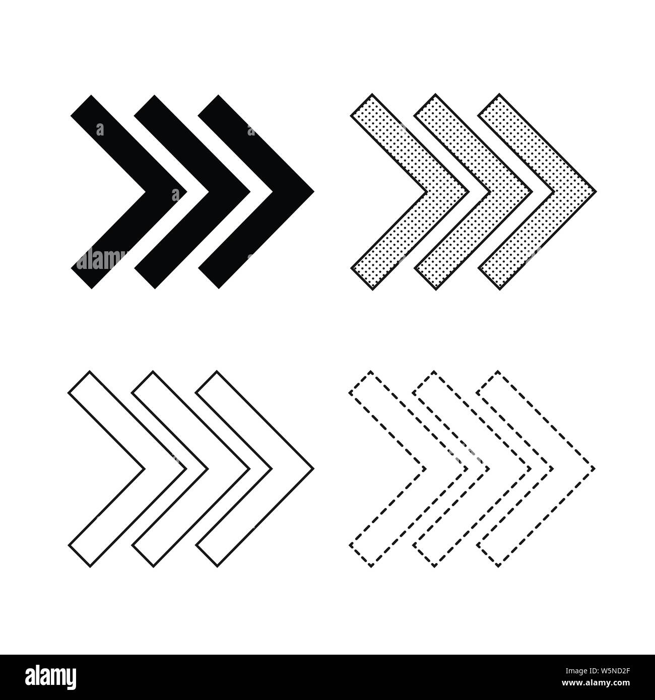 Arrow Icon vector Stock Vector Image & Art - Alamy