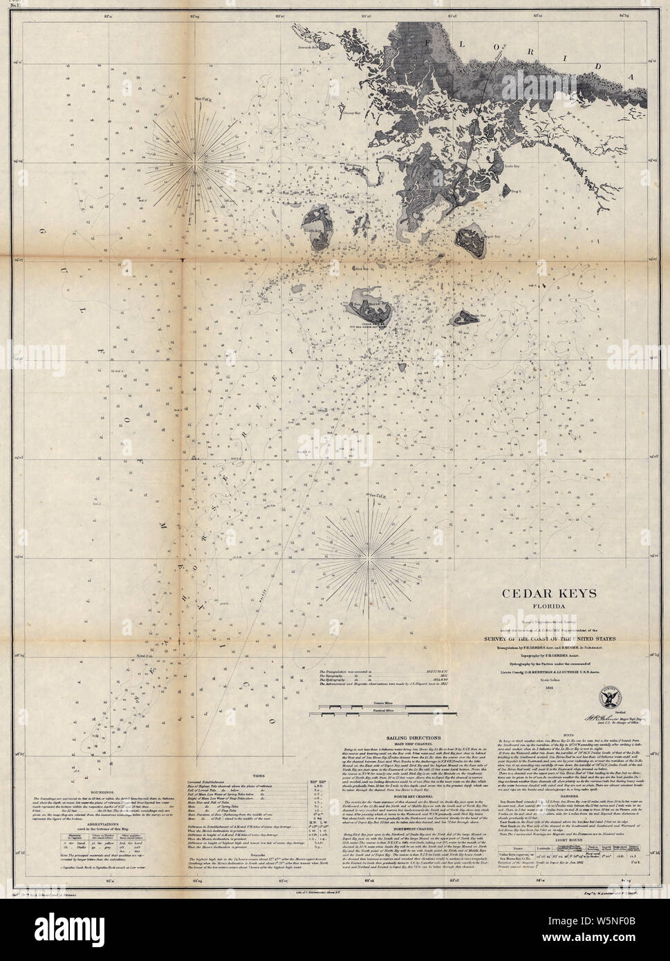 Civil War Maps 0233 Cedar Keys - Civil War Maps 0233 Cedar Keys Florida Rebuild And Repair W5NF0B 