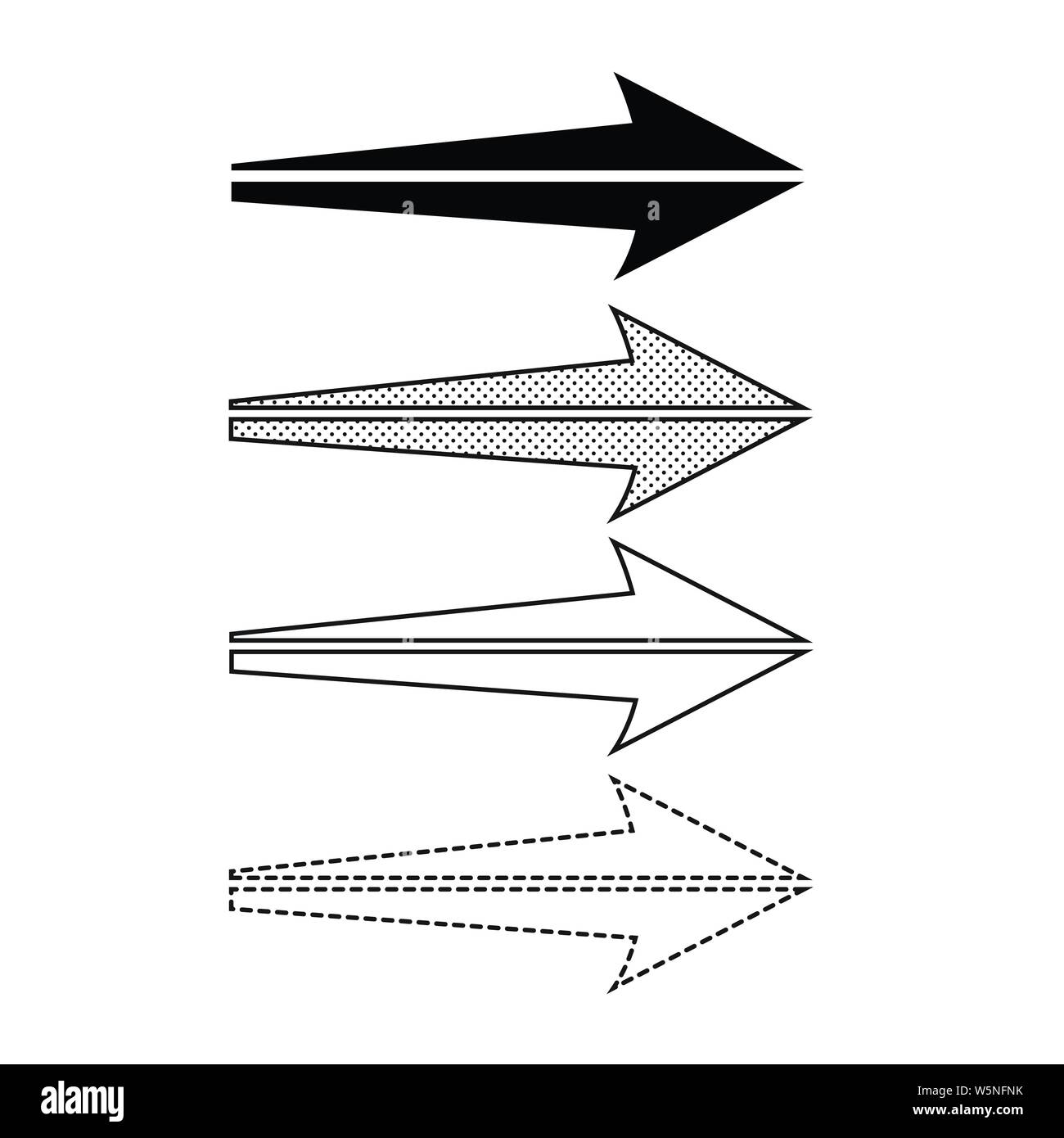 Vector arrow icon illustration Stock Vector Image & Art - Alamy