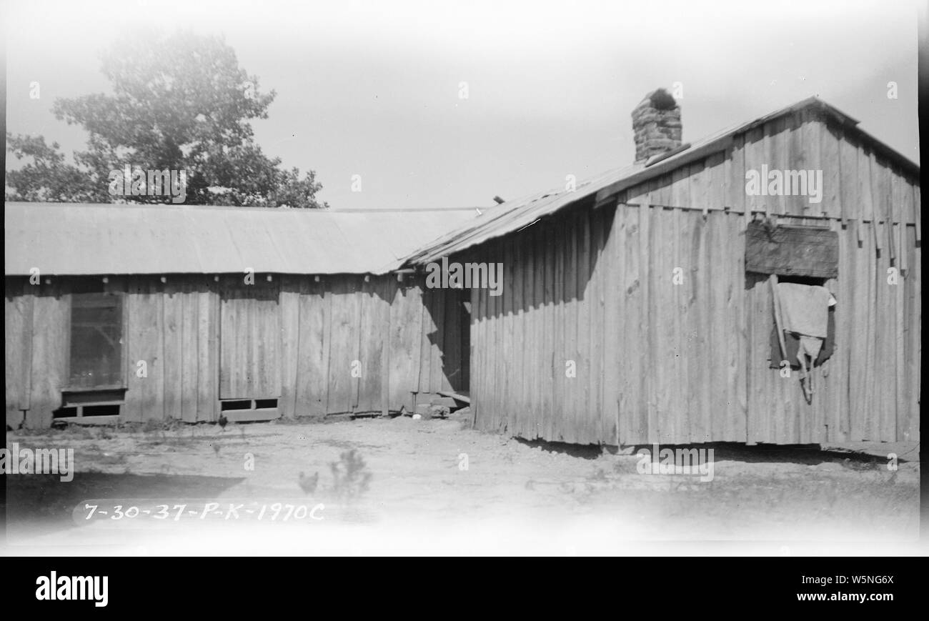 Harrel home on the property of D.C. Jones Stock Photo Alamy