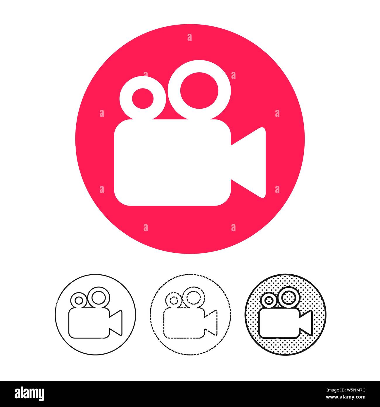 video camera icon Stock Vector Image & Art - Alamy