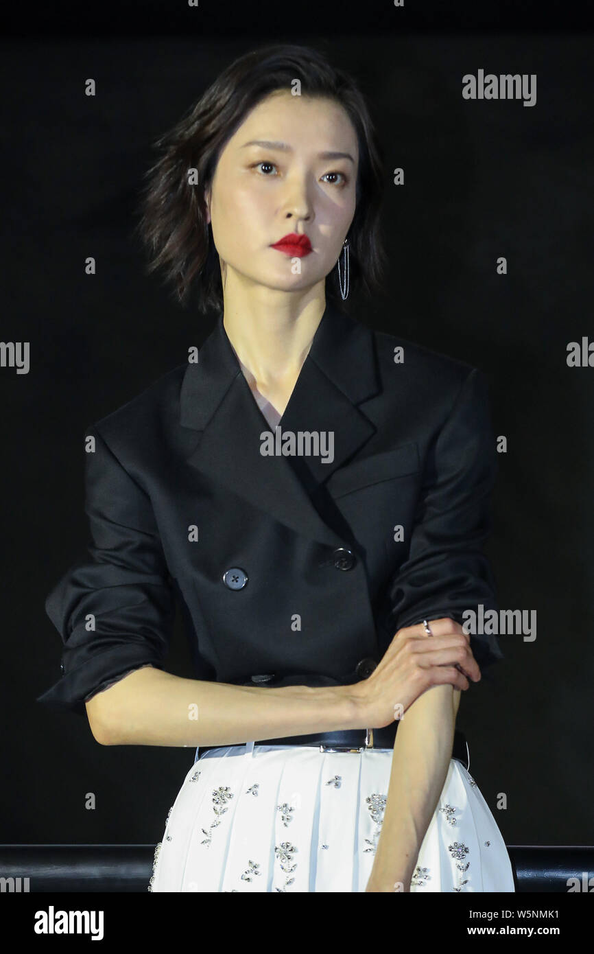 Chinese actress Du Juan attends a premiere event for new movie "Lost in ...