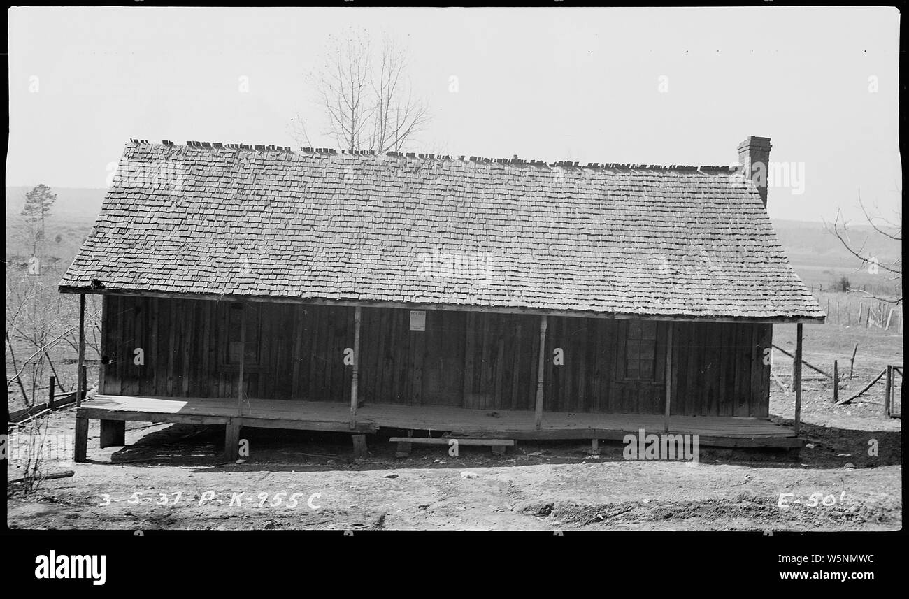 Hurd, George Clayton farm house Stock Photo