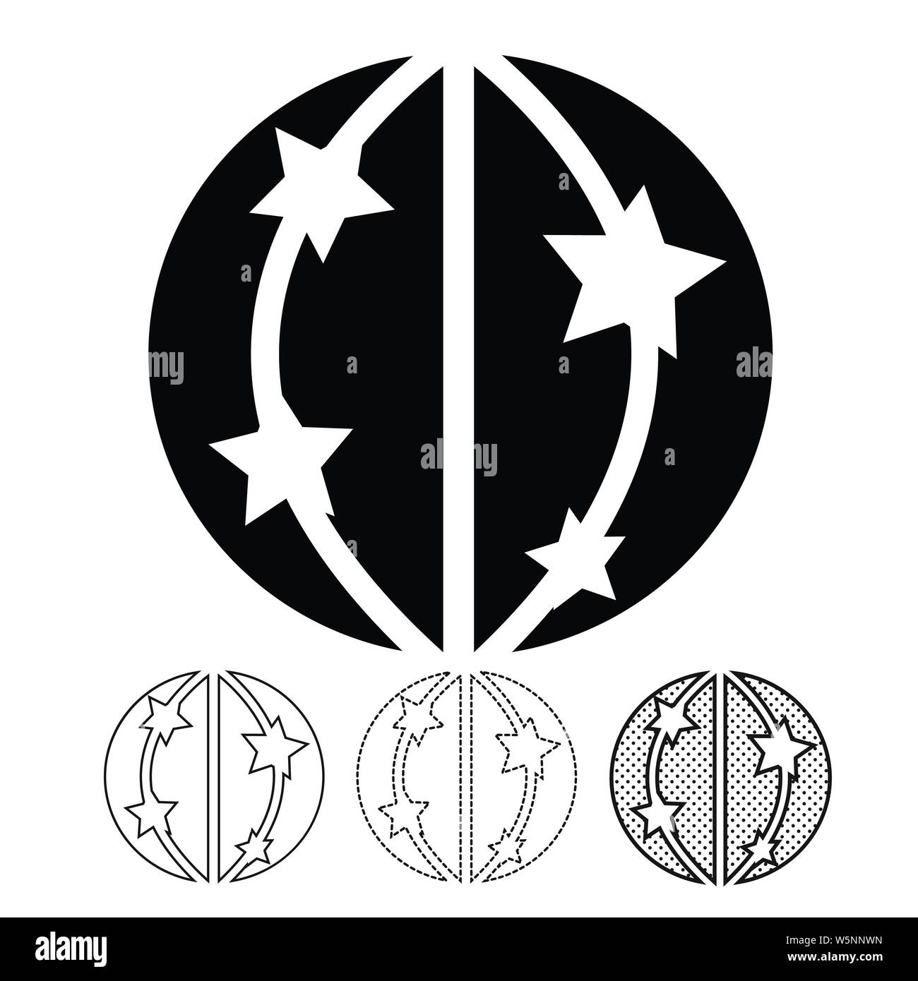 Globe vector icon Stock Vector Image & Art - Alamy