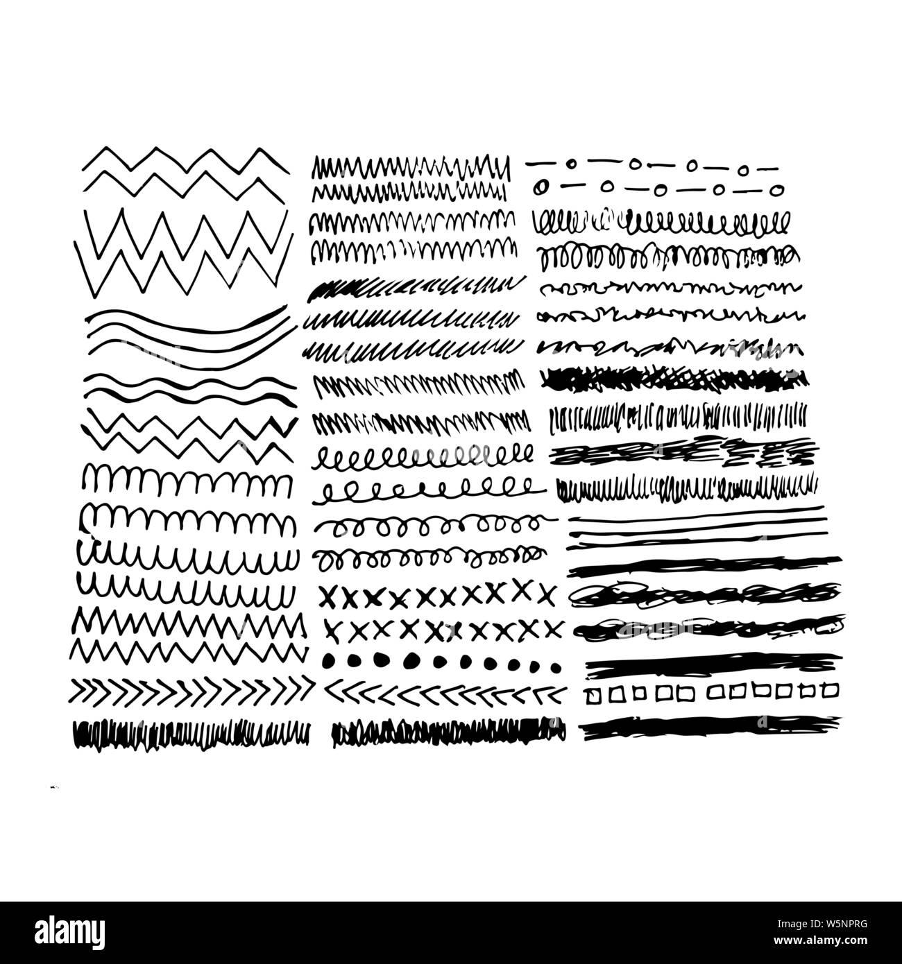 Hand drawn doodle sketch line Stock Vector Image & Art - Alamy