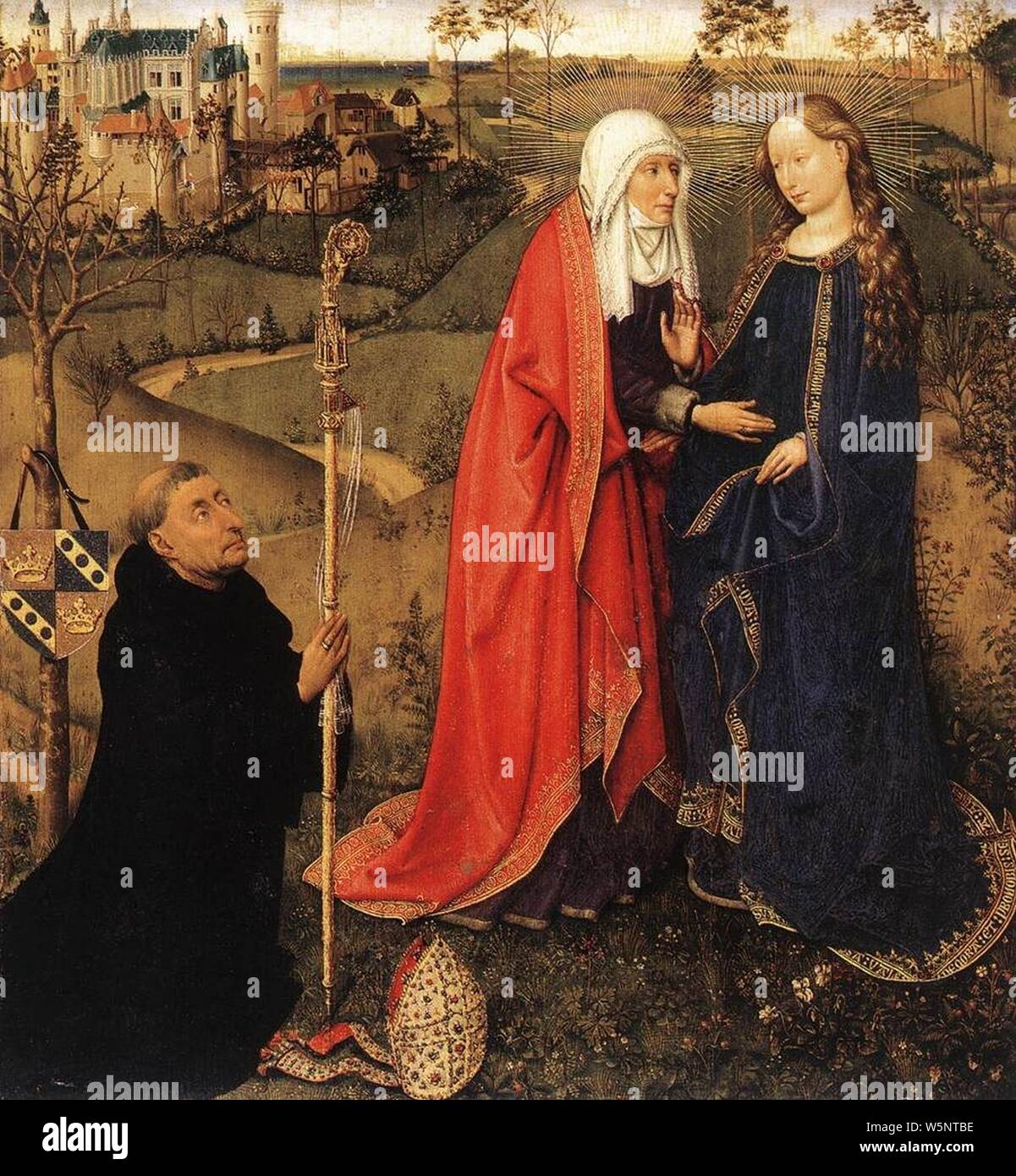 DARET Jacques Visitation Stock Photo - Alamy