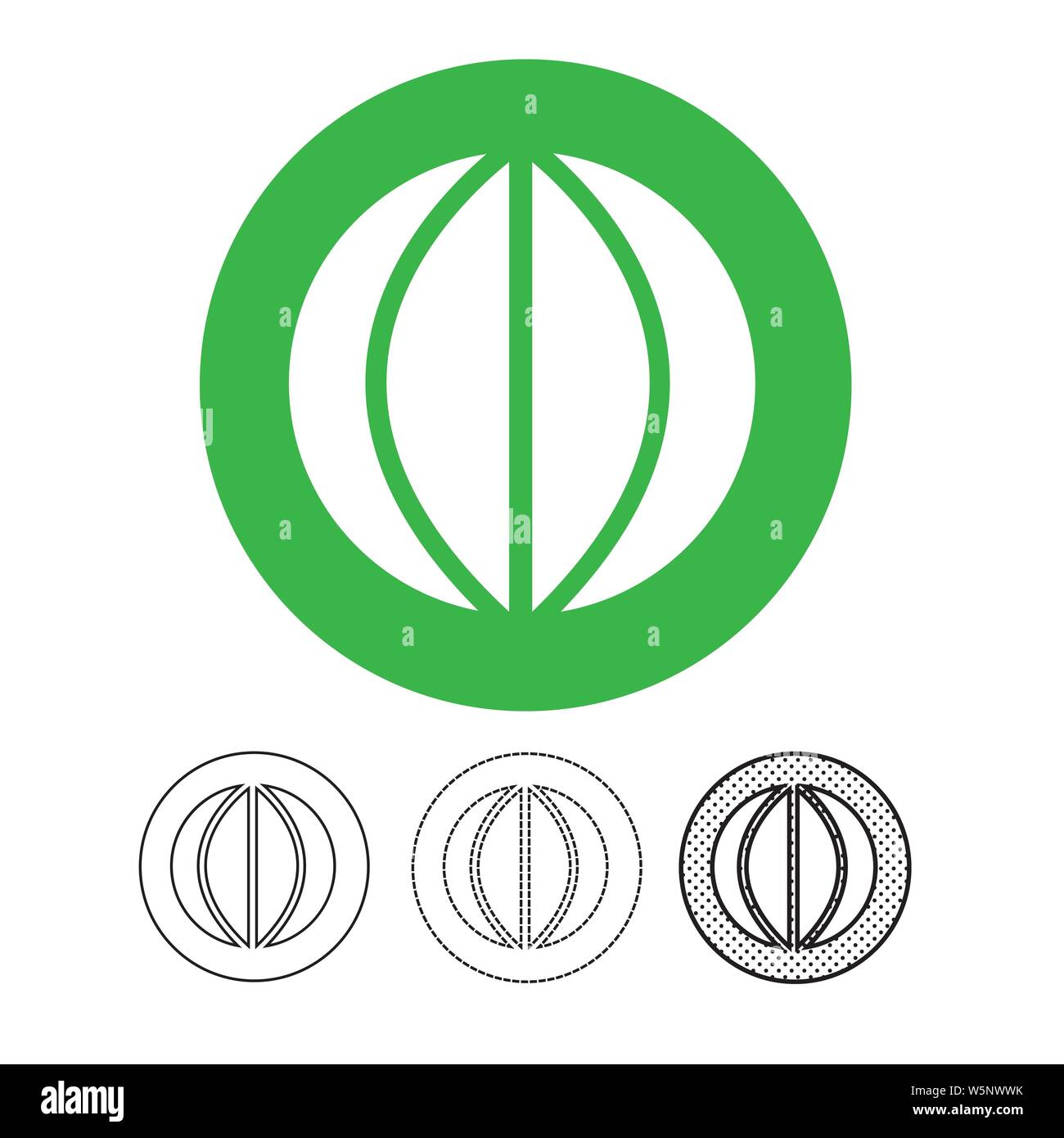 Globe vector icon Stock Vector Image & Art - Alamy