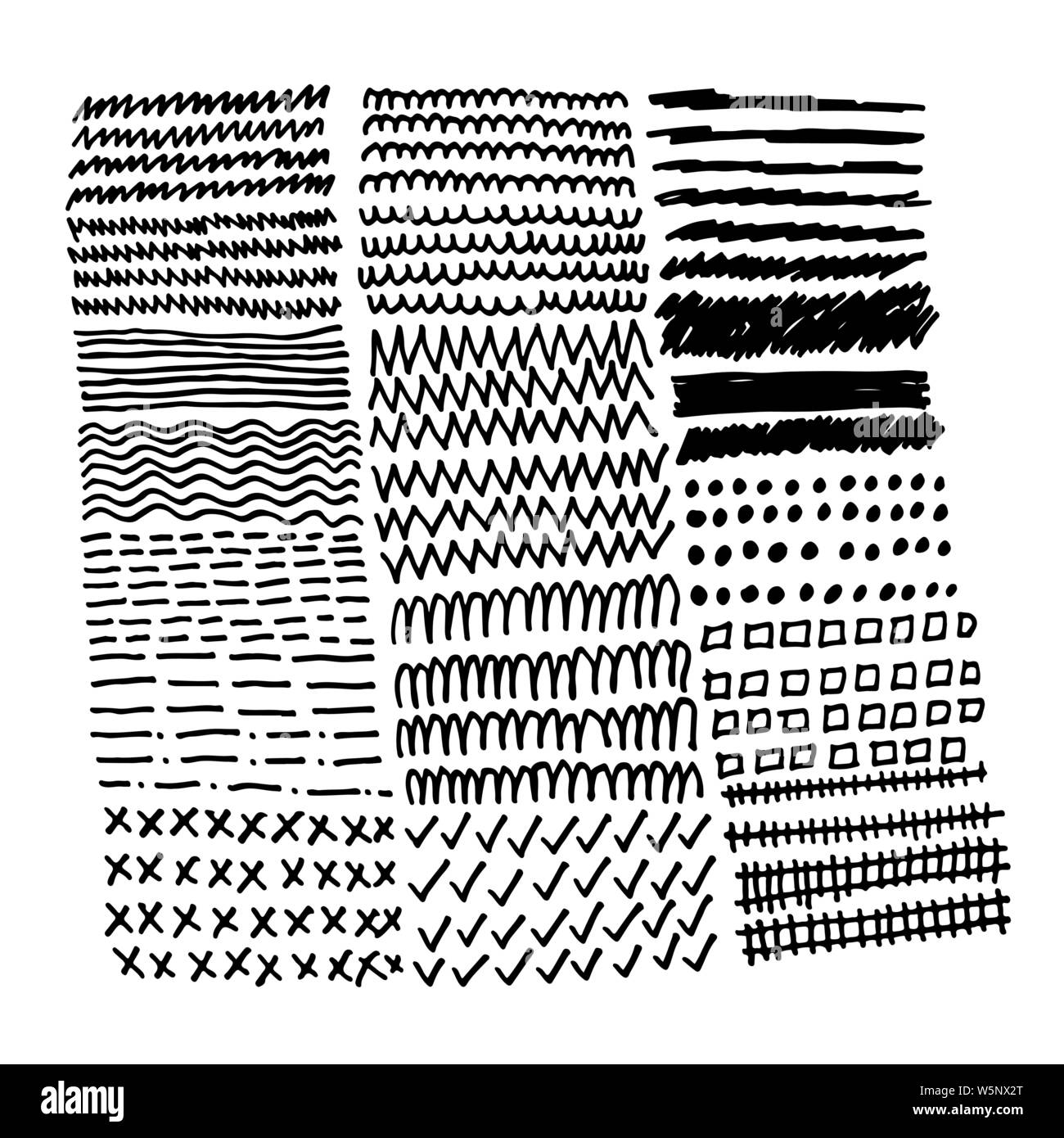 Hand drawn doodle sketch line Stock Vector Image & Art - Alamy