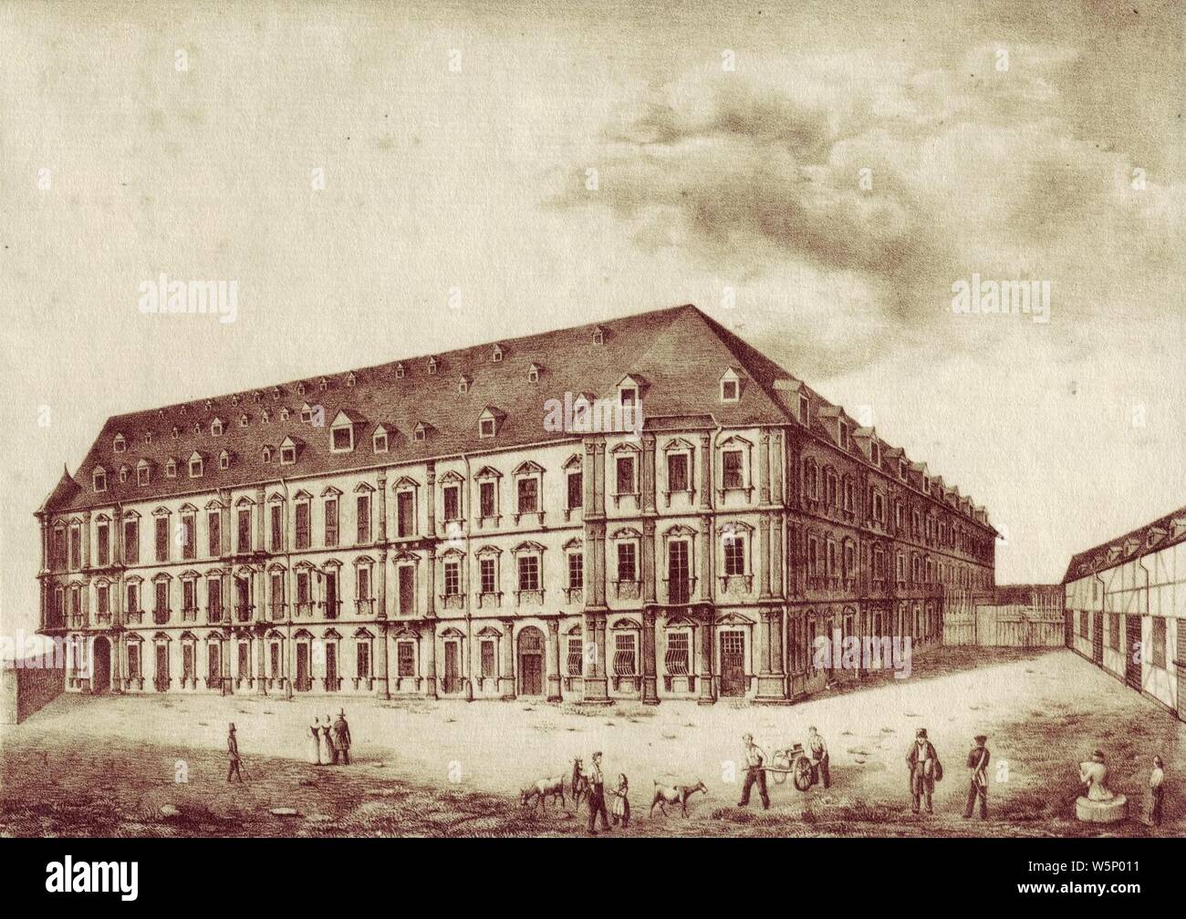 Das alte Schloss von Stock Photo Alamy