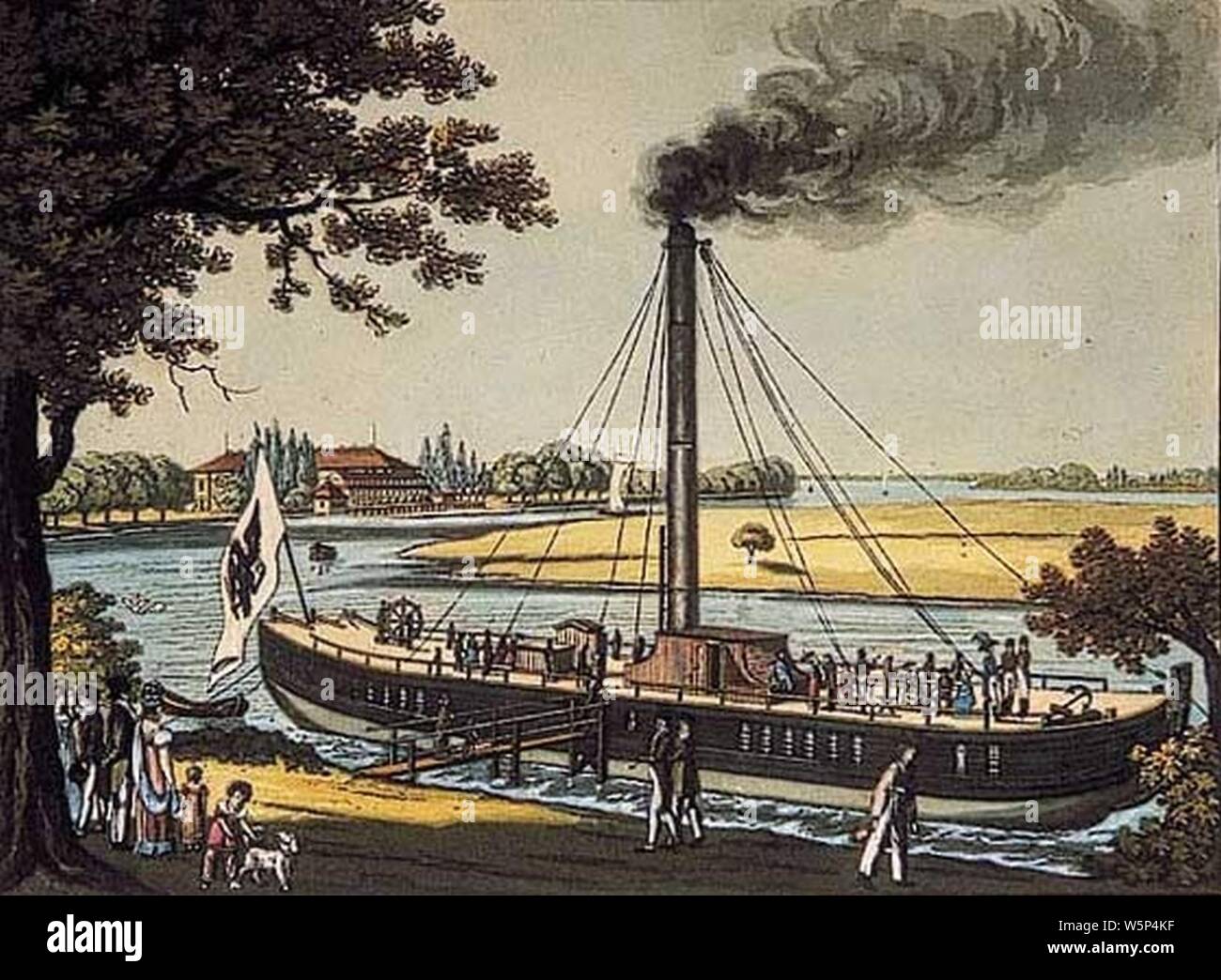 Das Dampfschiff Prinzessin Charlotte von Preußen Stock Photo - Alamy