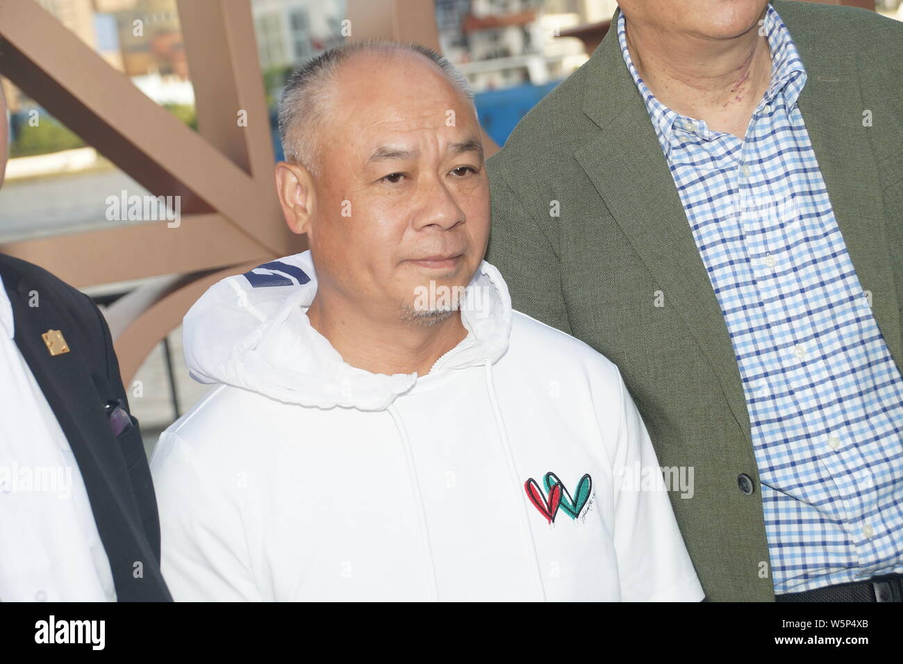 Retired Chinese Gymnast Li Ning Founder Of Sportswear Company Li Ning 