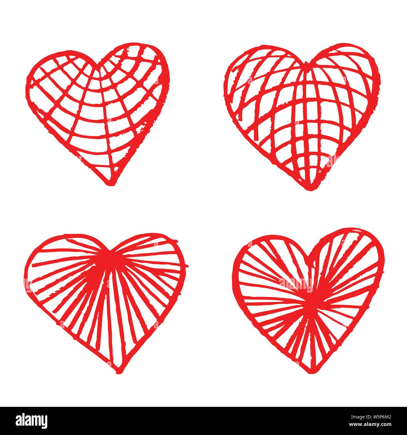 Hand drawn heart icon sign Stock Vector Image & Art - Alamy
