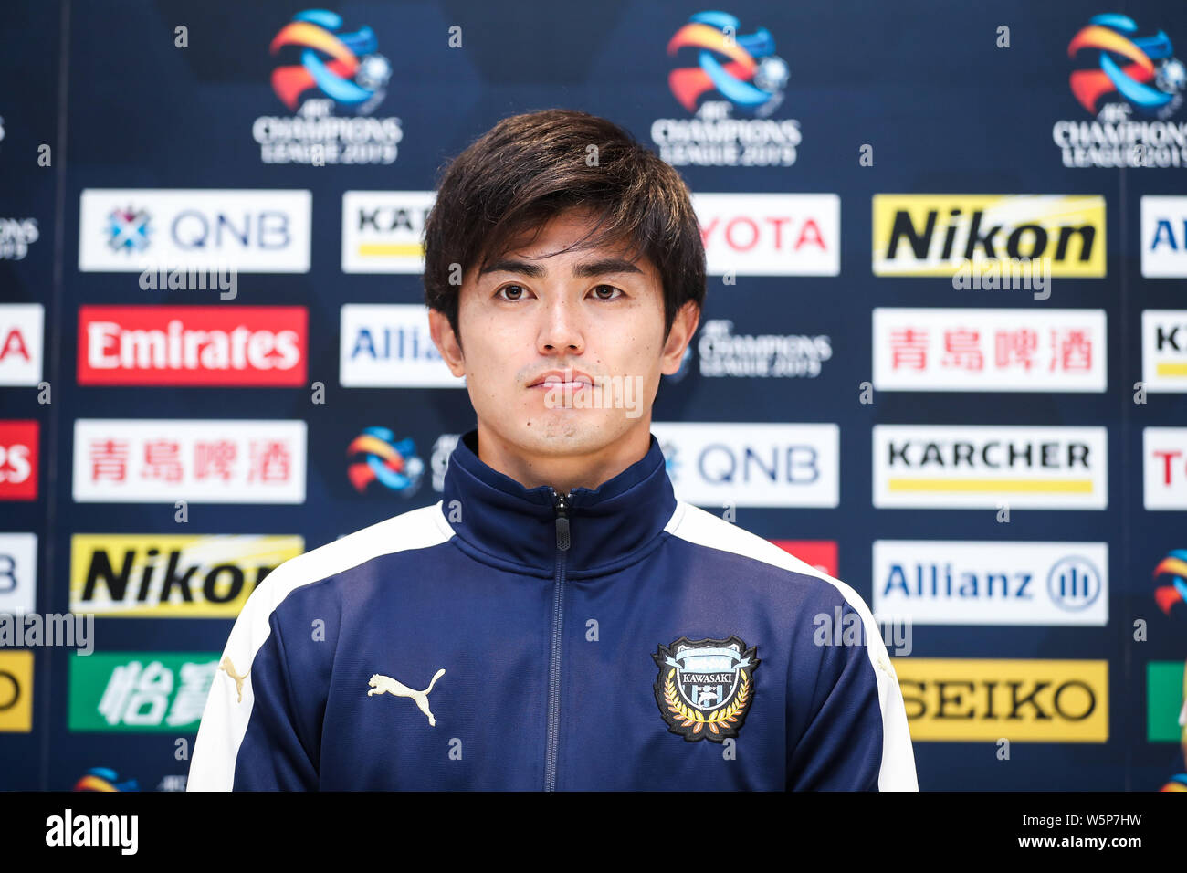 Shogo Taniguchi Of Japan S Kawasaki Frontale F C Attends A Press Conference Before The 5th Round Of Group H Match Against China S Shanghai Sipg F C Stock Photo Alamy Shogo Taniguchi Of Japan S Kawasaki Frontale F C Attends A Press Conference Before The 5th Round Of Group H Match Against China S Shanghai Sipg F C Stock Photo Alamy