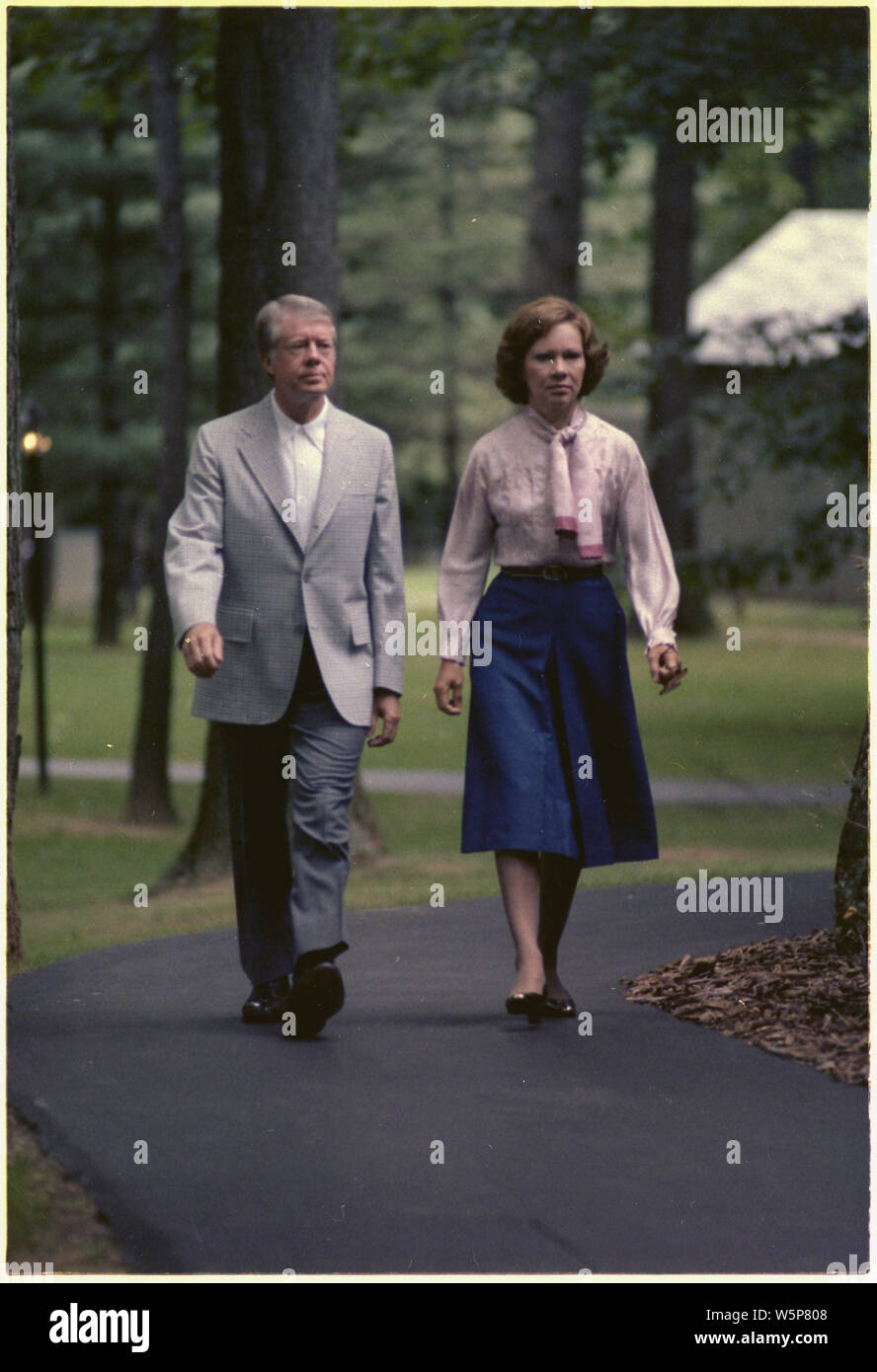 Jimmy carter camp david hi-res stock photography and images - Alamy