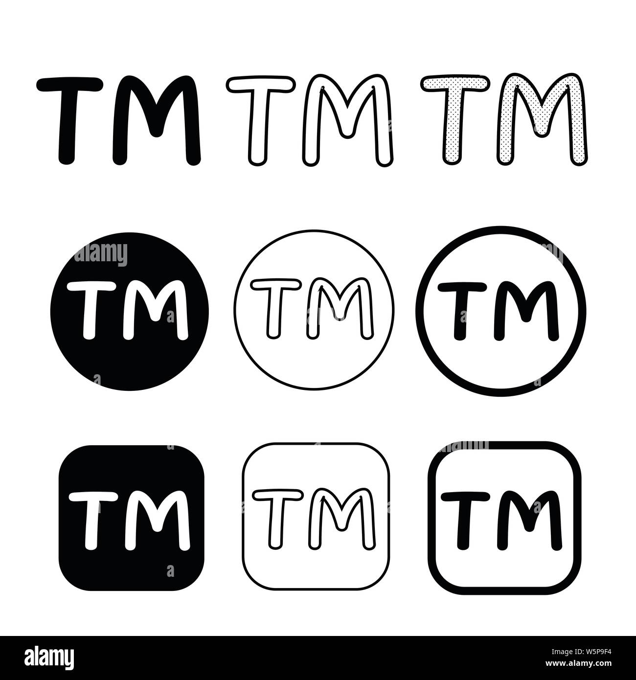 Trade Mark icon symbol sign Stock Vector Image & Art - Alamy