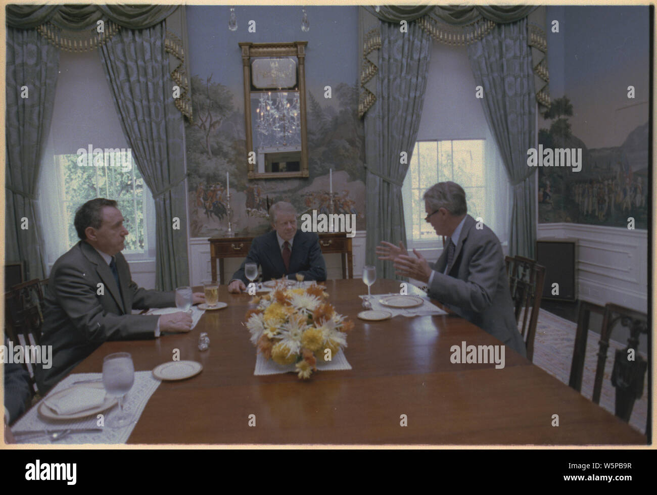 Jimmy Carter Hosts A Lunch For U S S R Prime Minister A A Gromyko And U S Secretary Of State Cyrus Vance Stock Photo Alamy