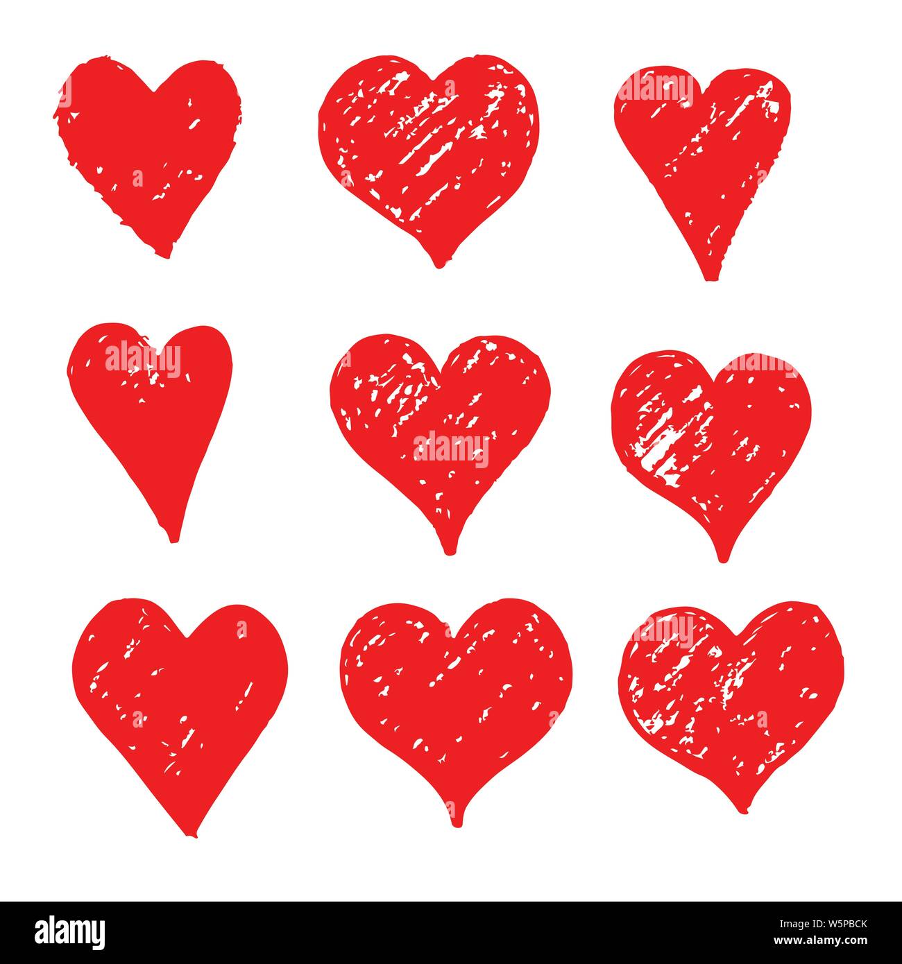 Hand drawn heart icon sign Stock Vector Image & Art - Alamy