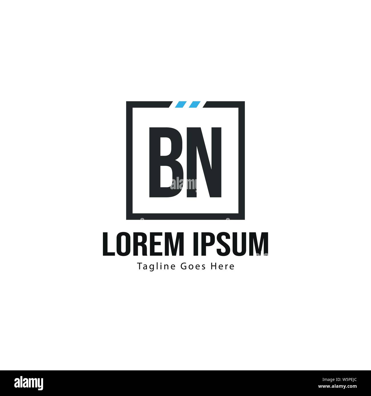 Bn letters Stock Vector Images - Alamy