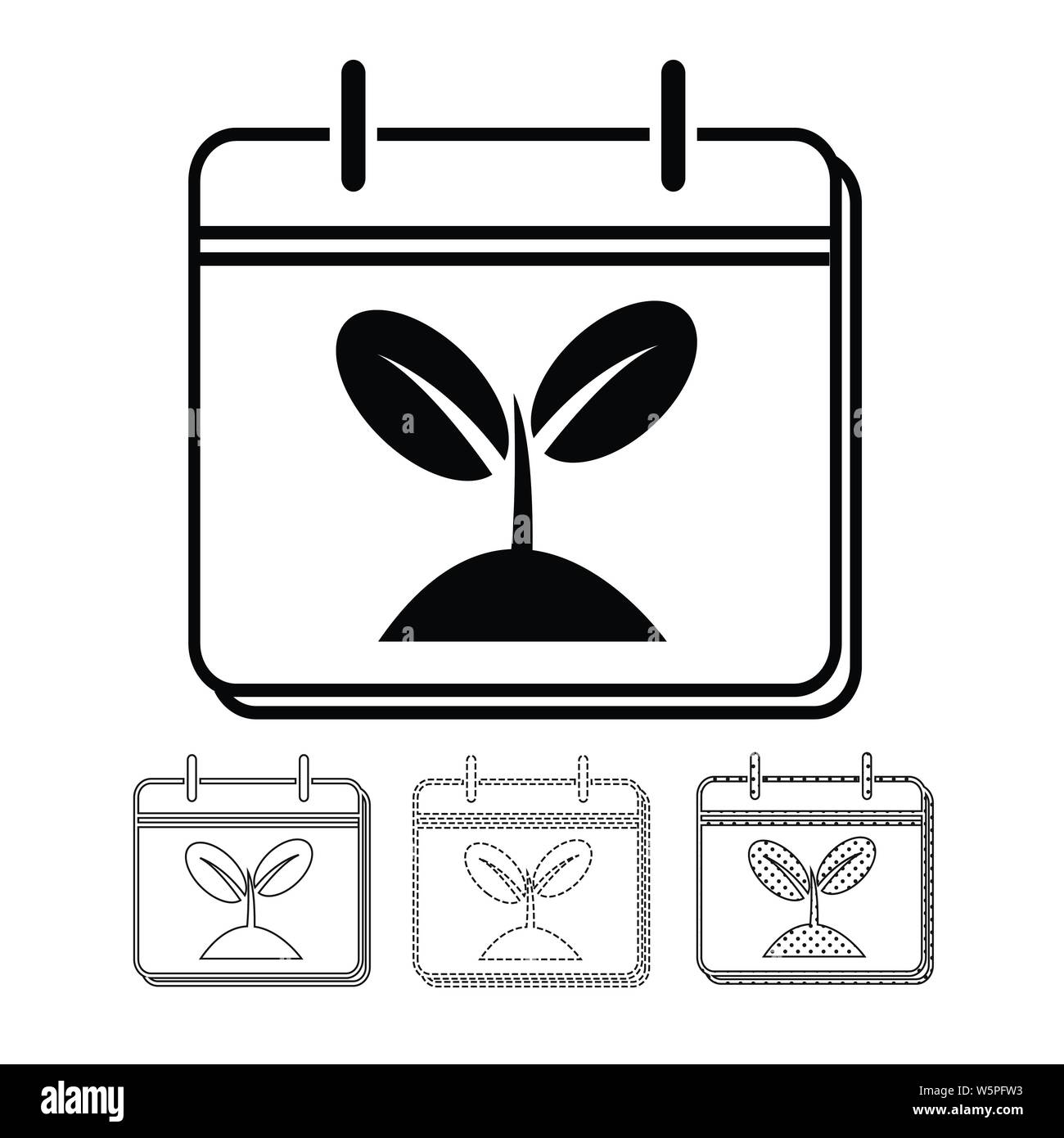 Calendar vector icon Illustration design Stock Vector Image & Art - Alamy