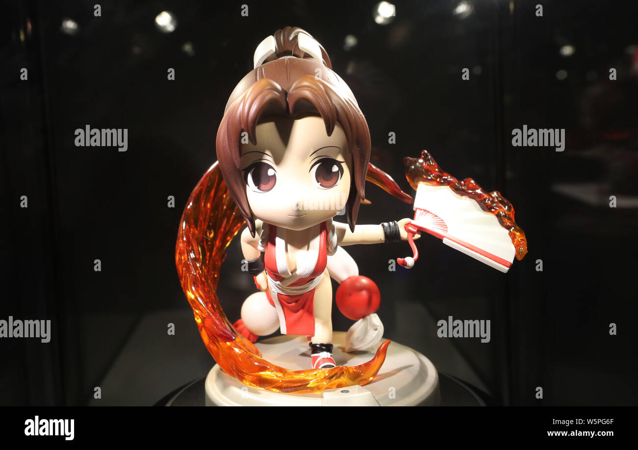 A smart robot TaiQ featuring a character of Tencent's mobile MOBA "King of  Glory" or "Honor of Kings" is displayed during the Tencent Global Digital E  Stock Photo - Alamy