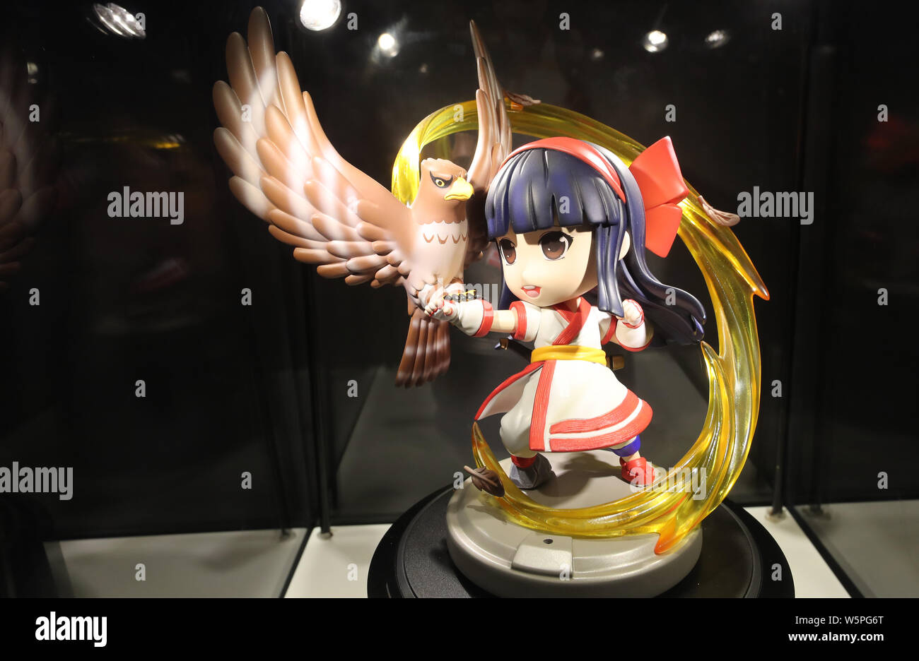 A smart robot TaiQ featuring a character of Tencent's mobile MOBA King of  Glory or Honor of Kings is displayed during the Tencent Global Digital E  Stock Photo - Alamy