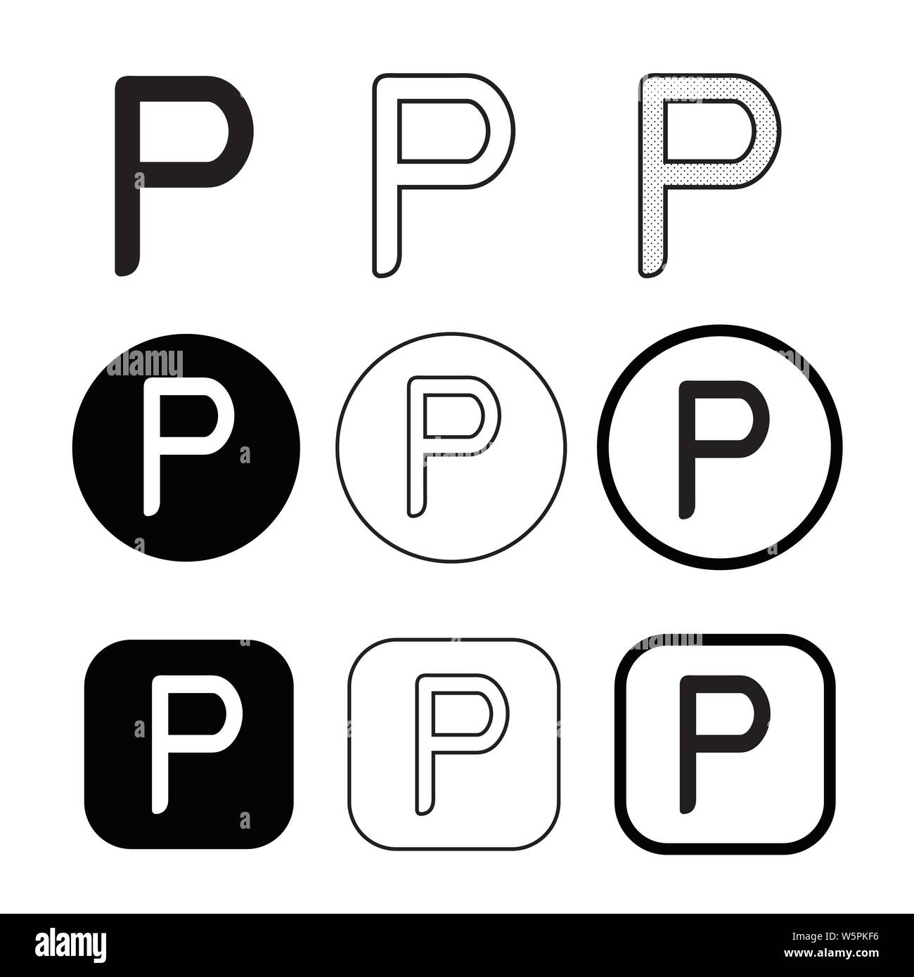 Copyright Phonogram Icon Symbol Sign Stock Vector Image Art Alamy