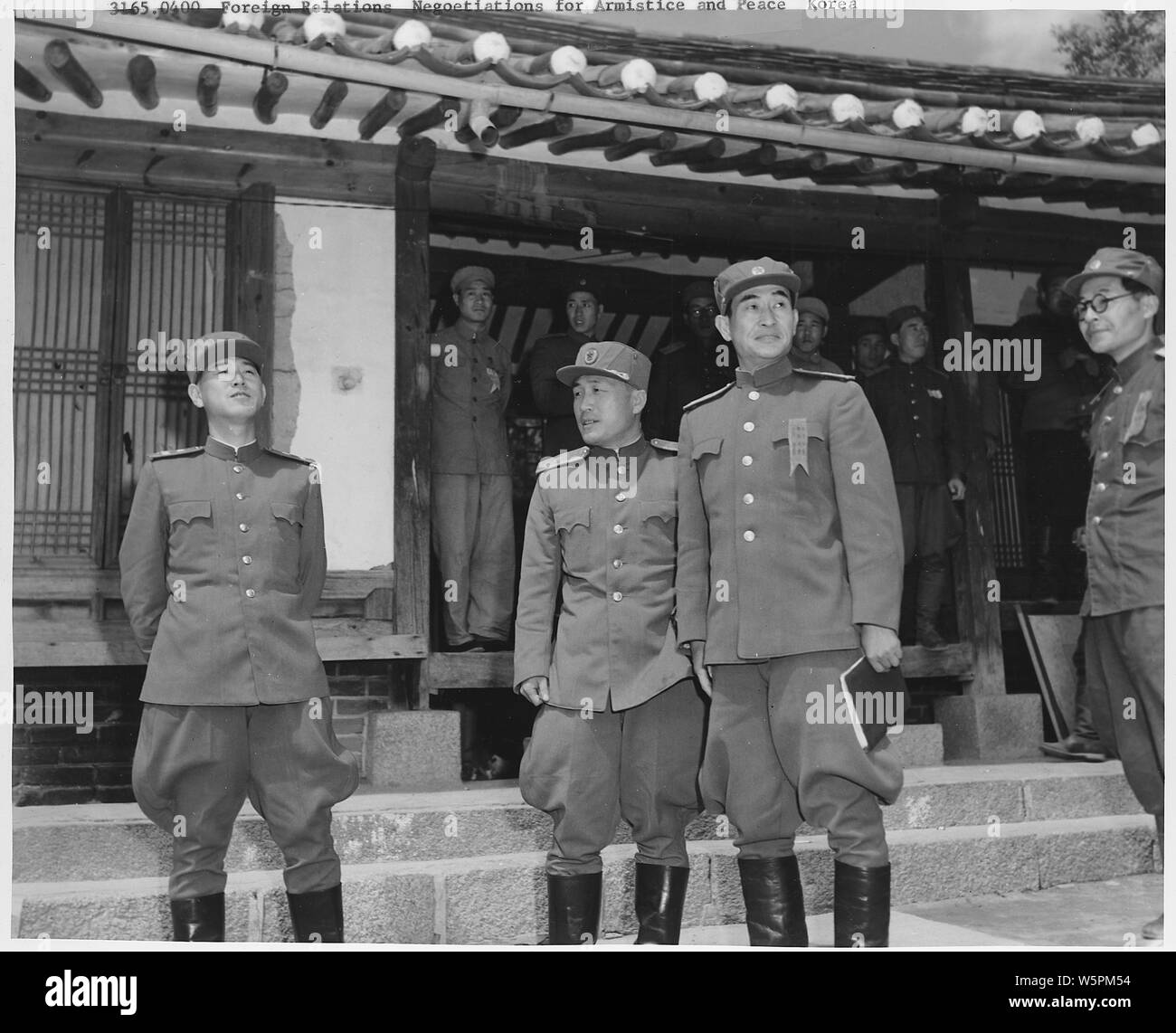 Korean War Peace talks. Kaesong, Korea; Scope and content: Communist ...