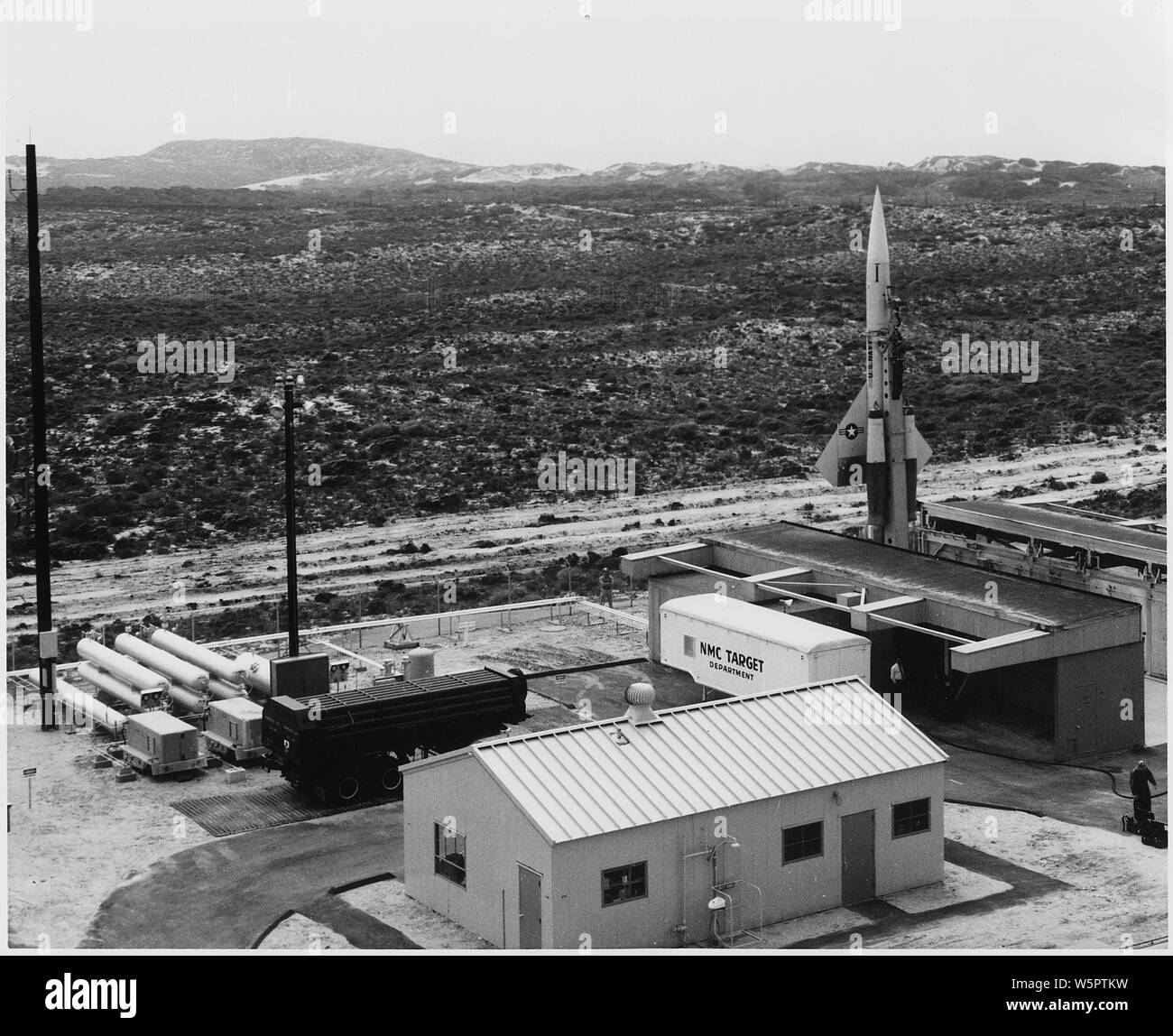 Target launch Black and White Stock Photos & Images Alamy