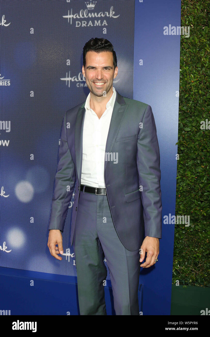 July 26, 2019, Beverly Hills, CA, USA: LOS ANGELES - JUL 26:  Benjamin Ayres at the Hallmark Summer 2019 TCA Party at the Private Residence on July 26, 2019 in Beverly Hills, CA (Credit Image: © Kay Blake/ZUMA Wire) Stock Photo
