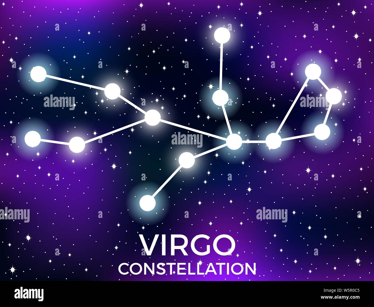 Virgo Constellation Nail Art Design - wide 6